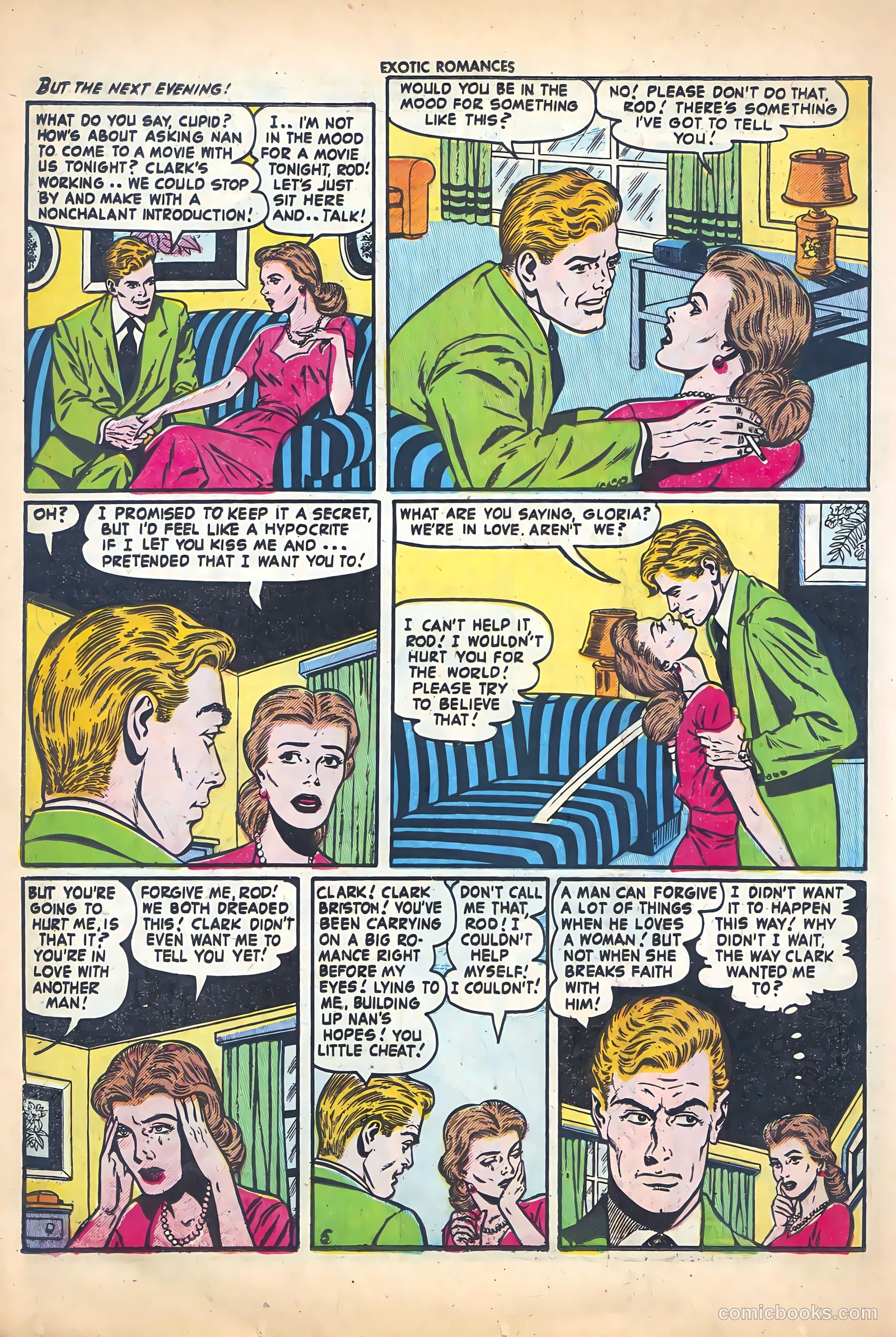 Exotic Romances #25 (1956) — page 22 of 36