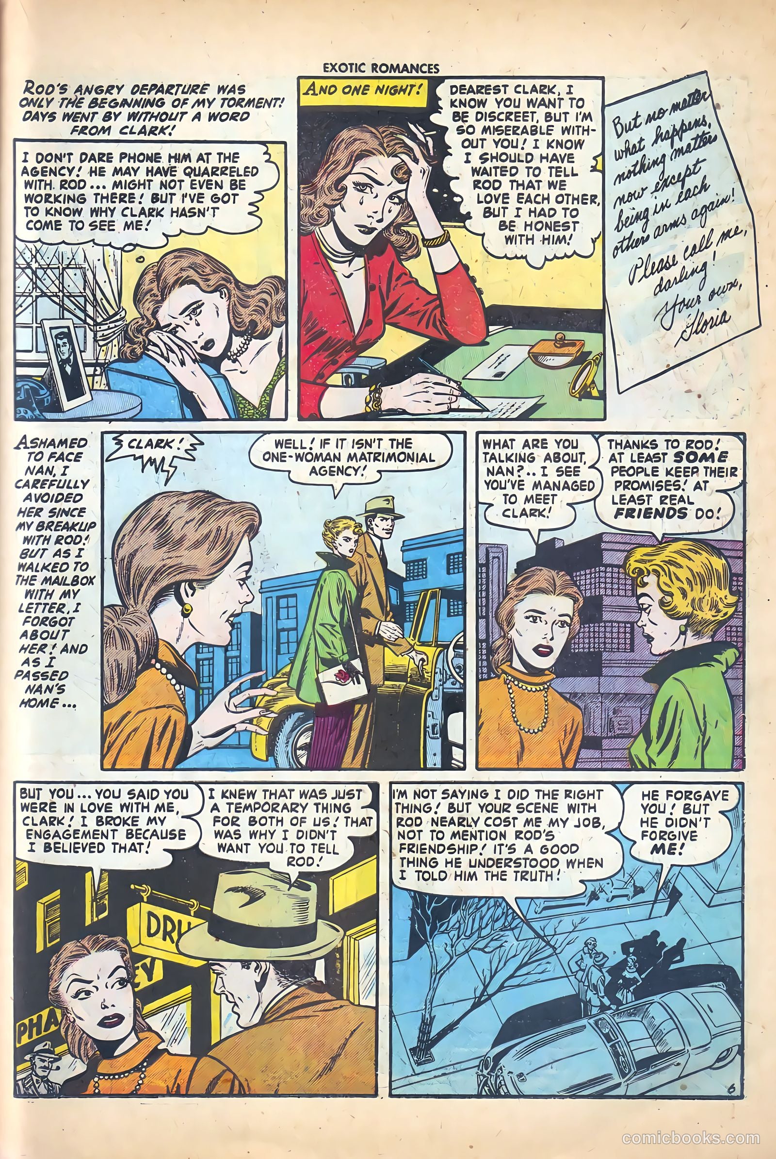 Exotic Romances #25 (1956) — page 23 of 36