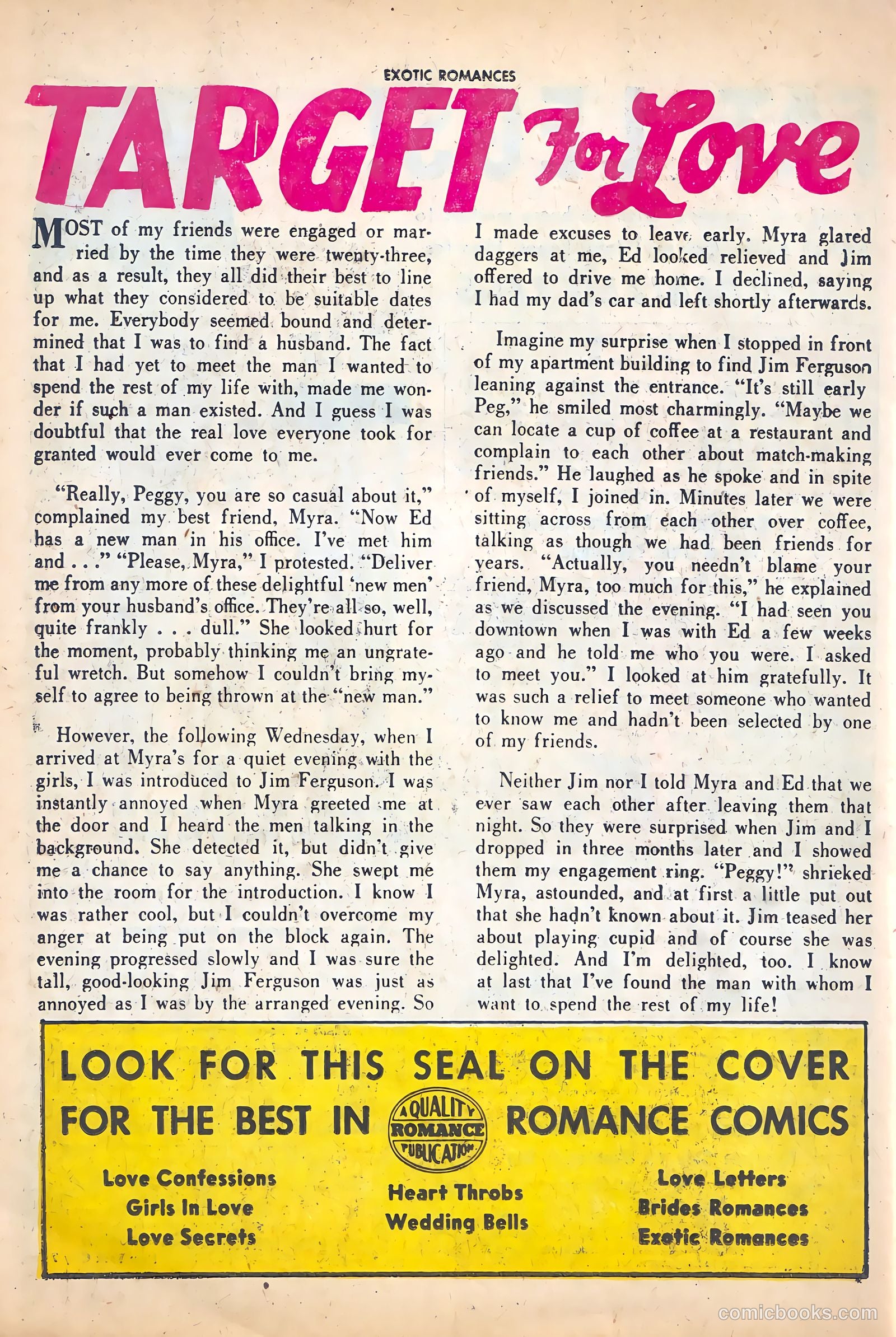 Exotic Romances #25 (1956) — page 26 of 36