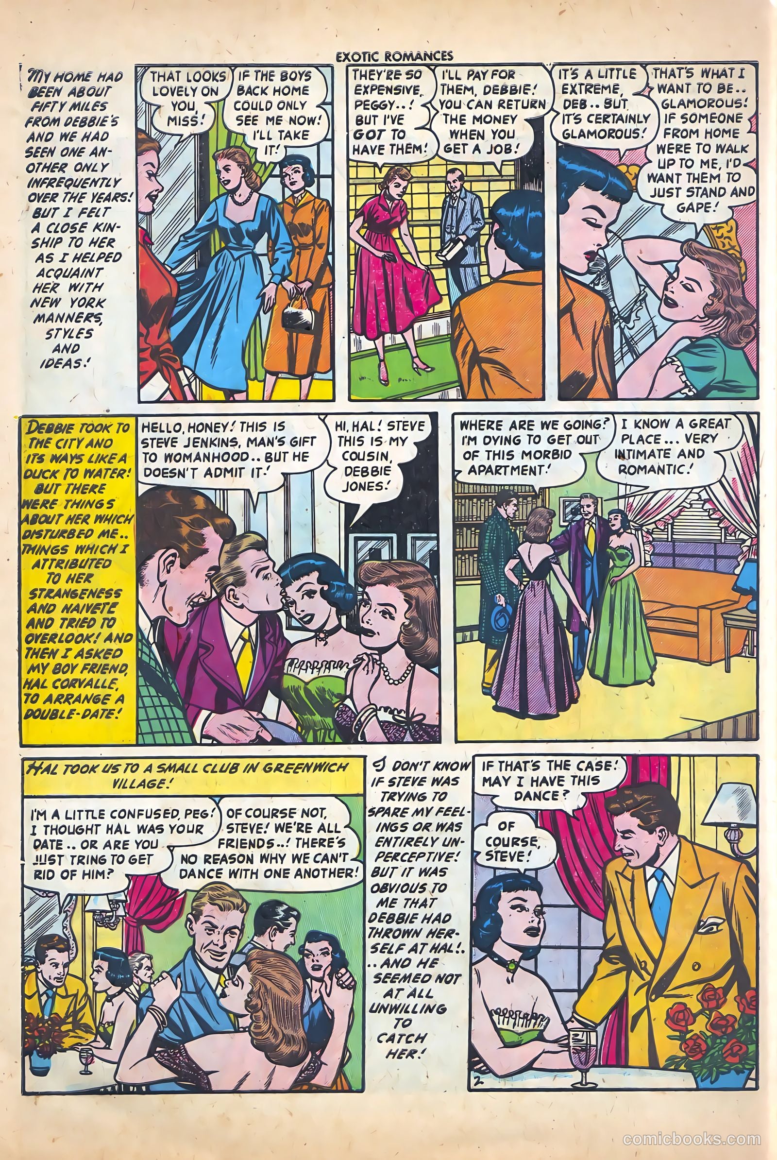 Exotic Romances #25 (1956) — page 28 of 36