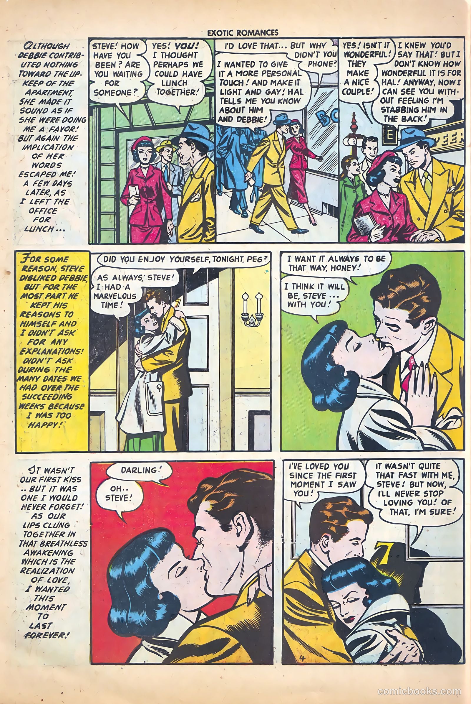 Exotic Romances #25 (1956) — page 30 of 36