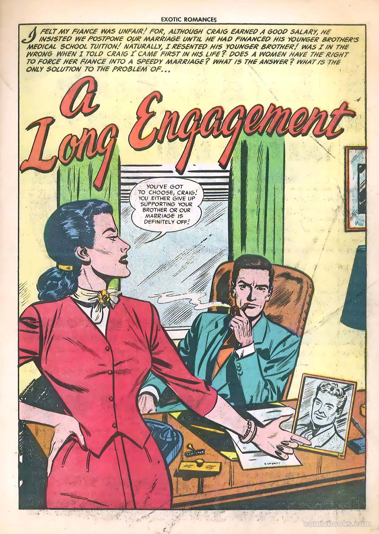 Exotic Romances #26 (1956) — page 3 of 36