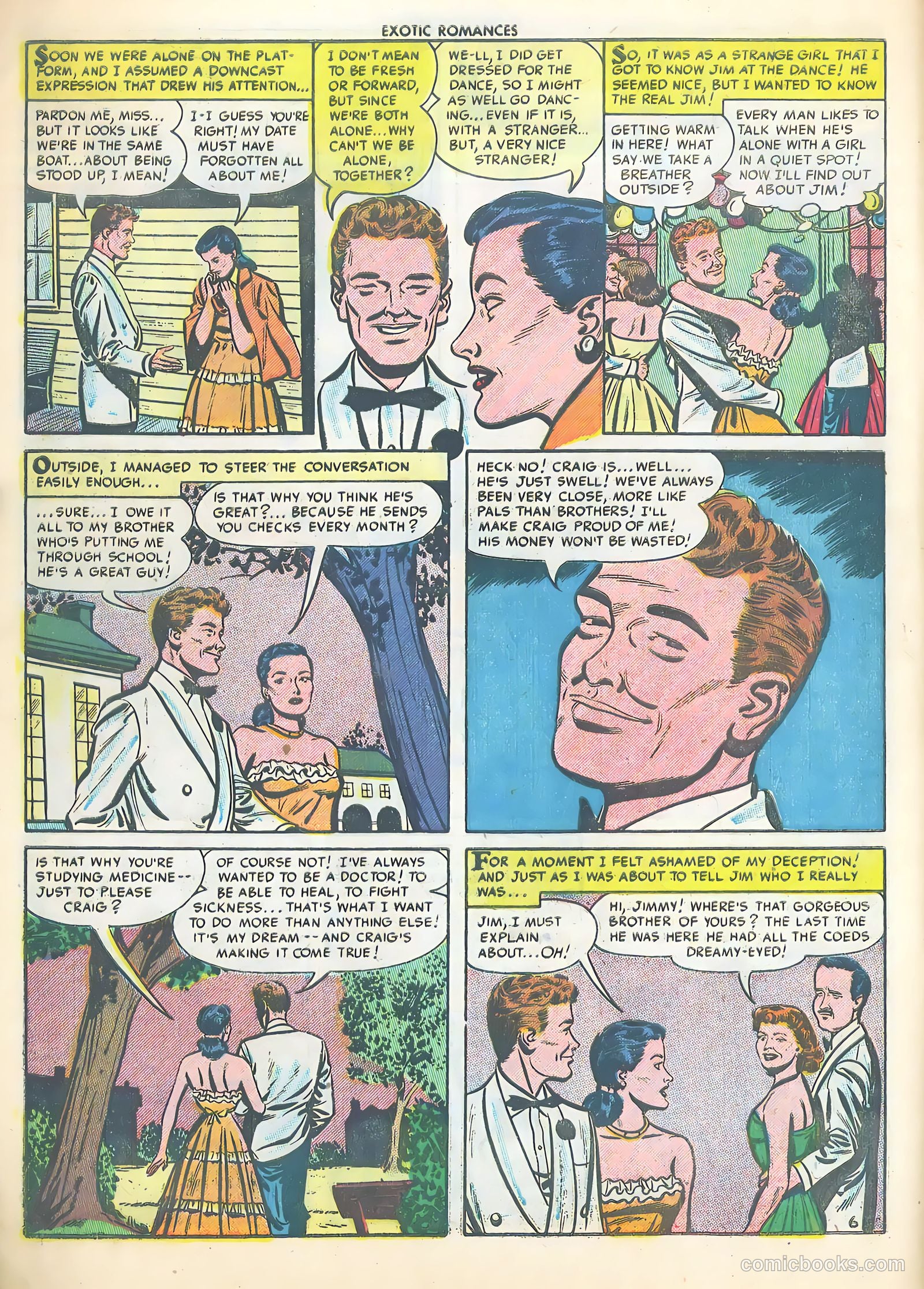 Exotic Romances #26 (1956) — page 8 of 36