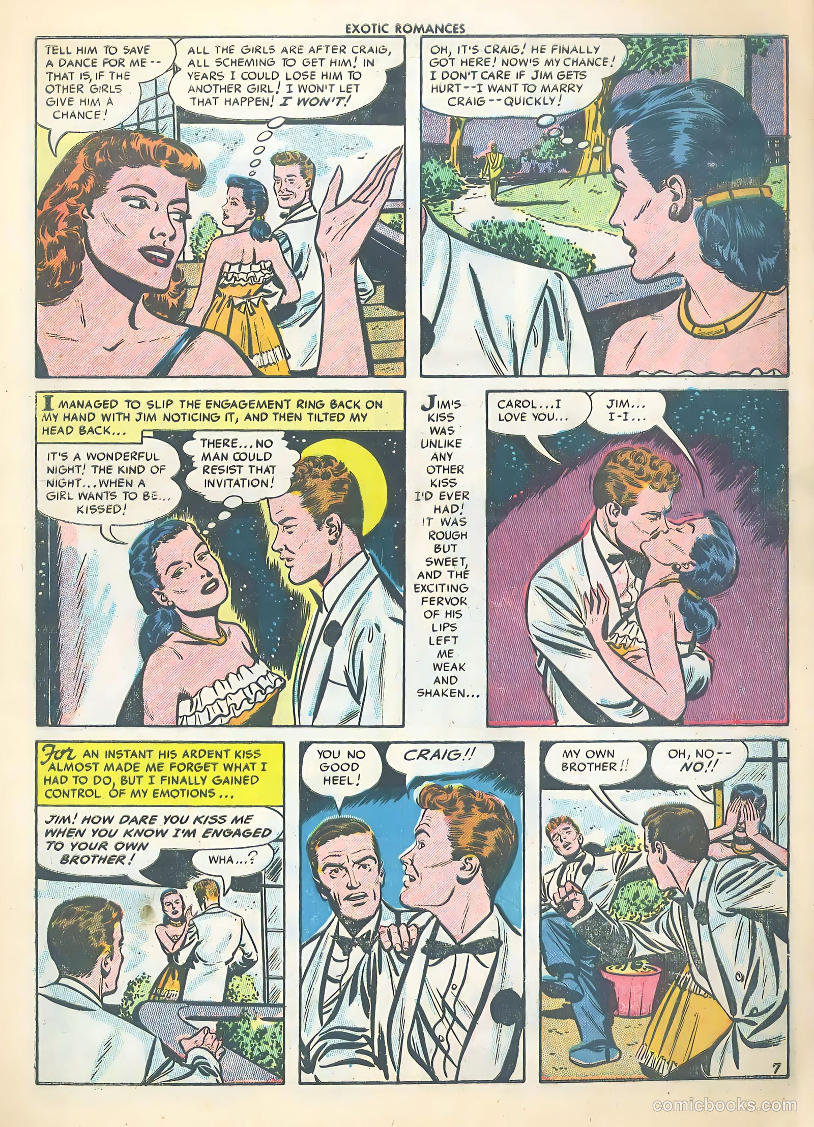 Exotic Romances #26 (1956) — page 9 of 36