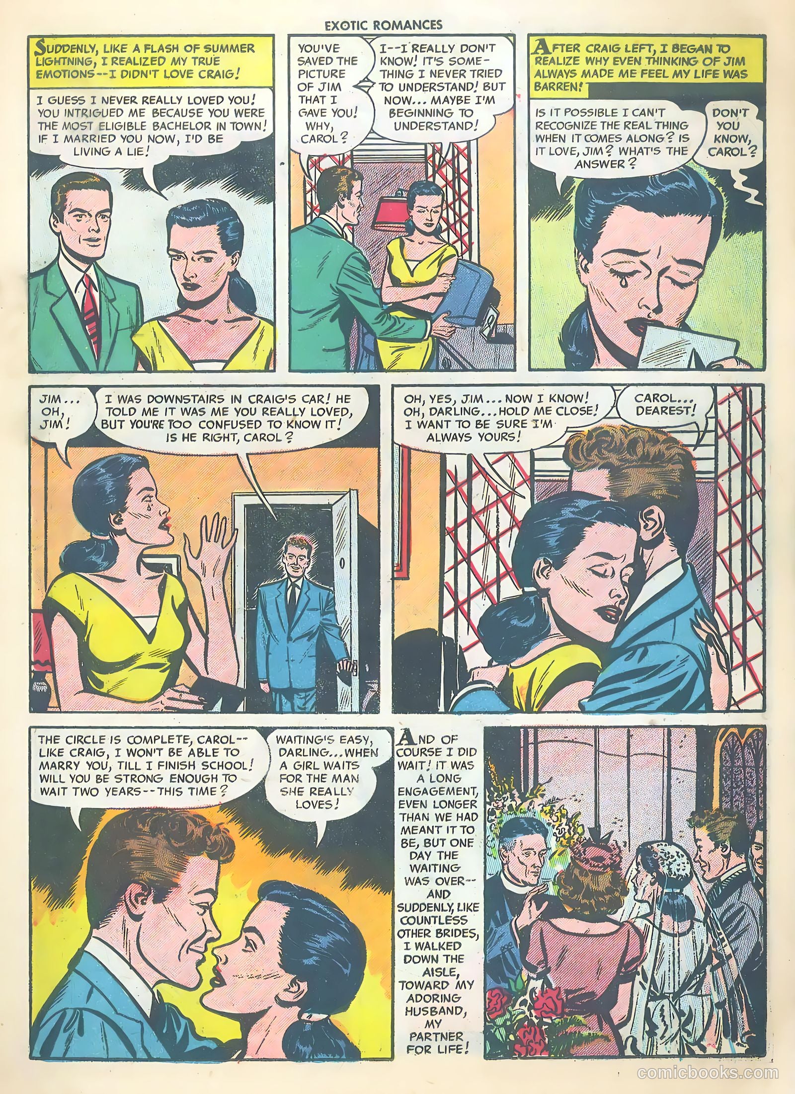 Exotic Romances #26 (1956) — page 11 of 36