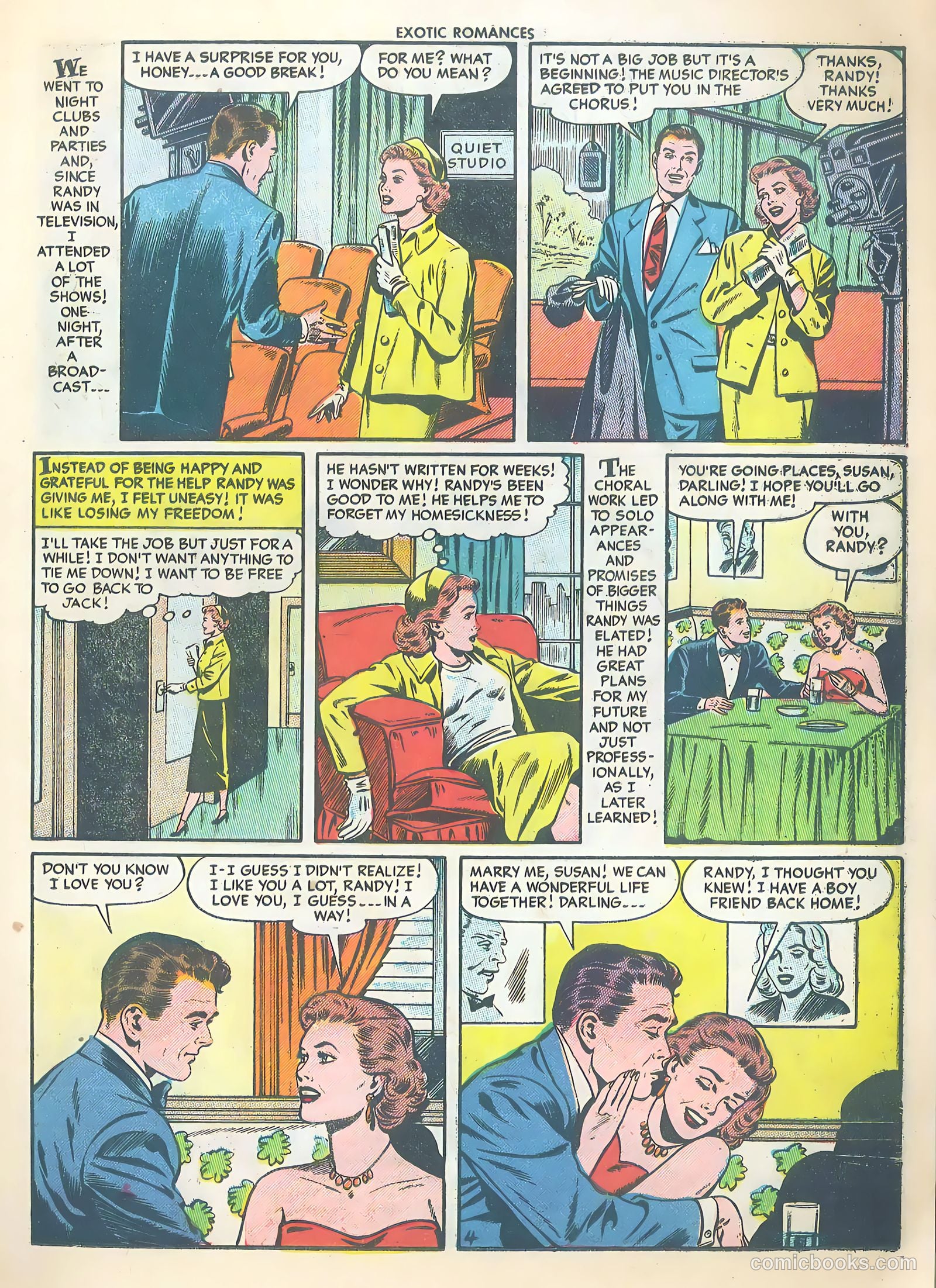 Exotic Romances #26 (1956) — page 15 of 36