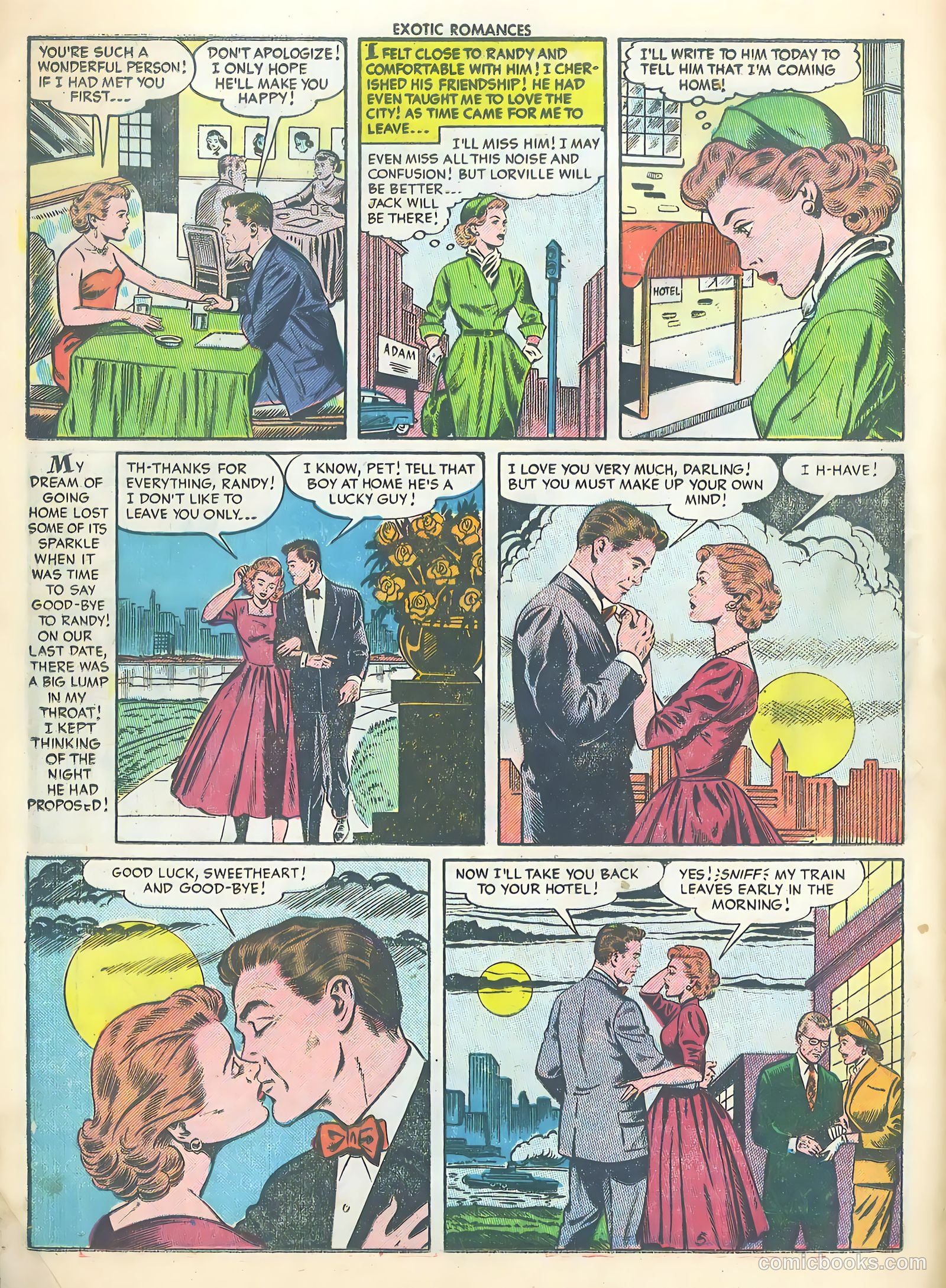 Exotic Romances #26 (1956) — page 16 of 36