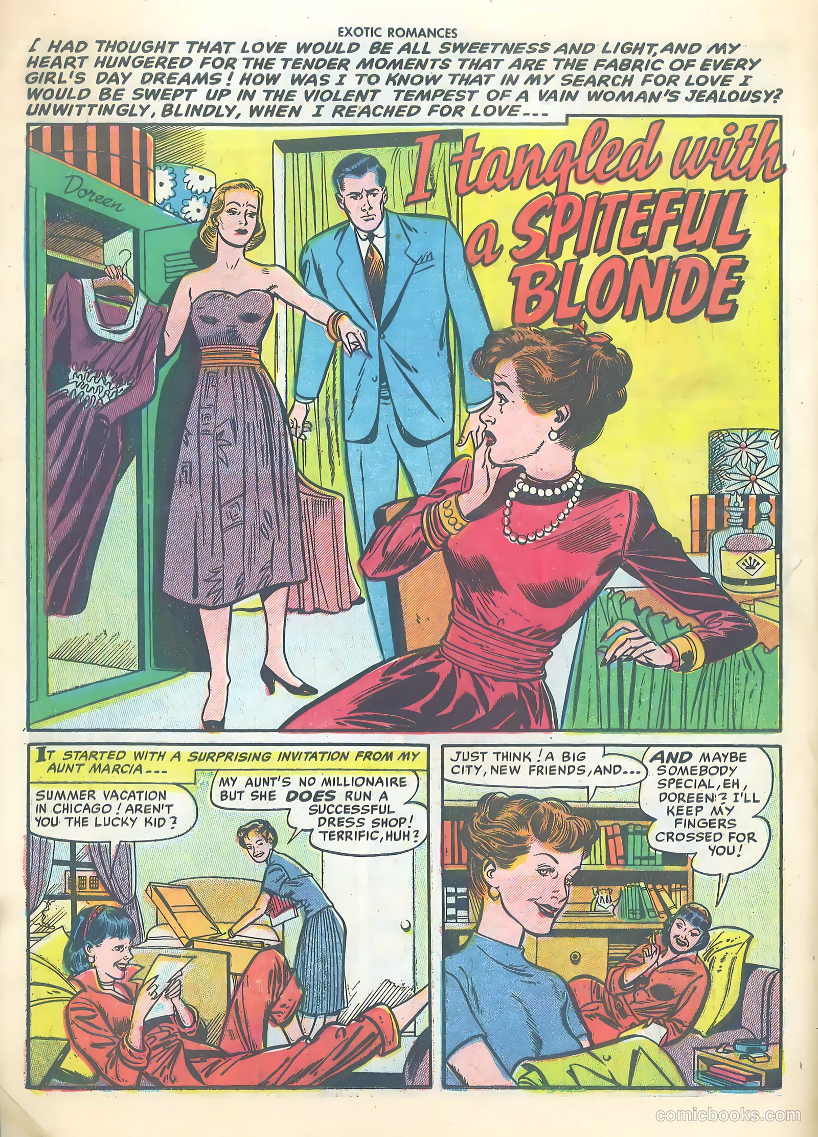 Exotic Romances #26 (1956) — page 18 of 36