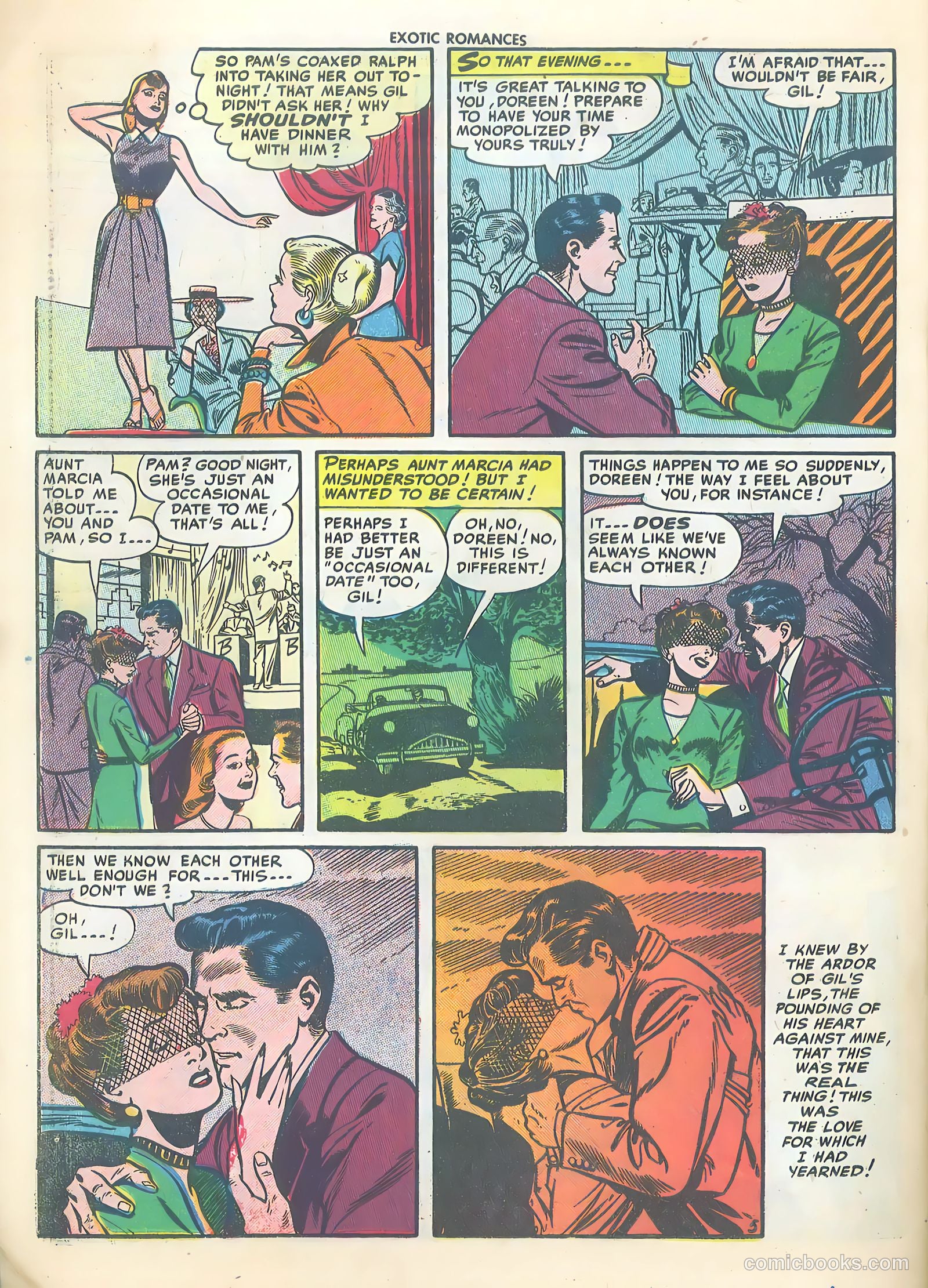 Exotic Romances #26 (1956) — page 22 of 36