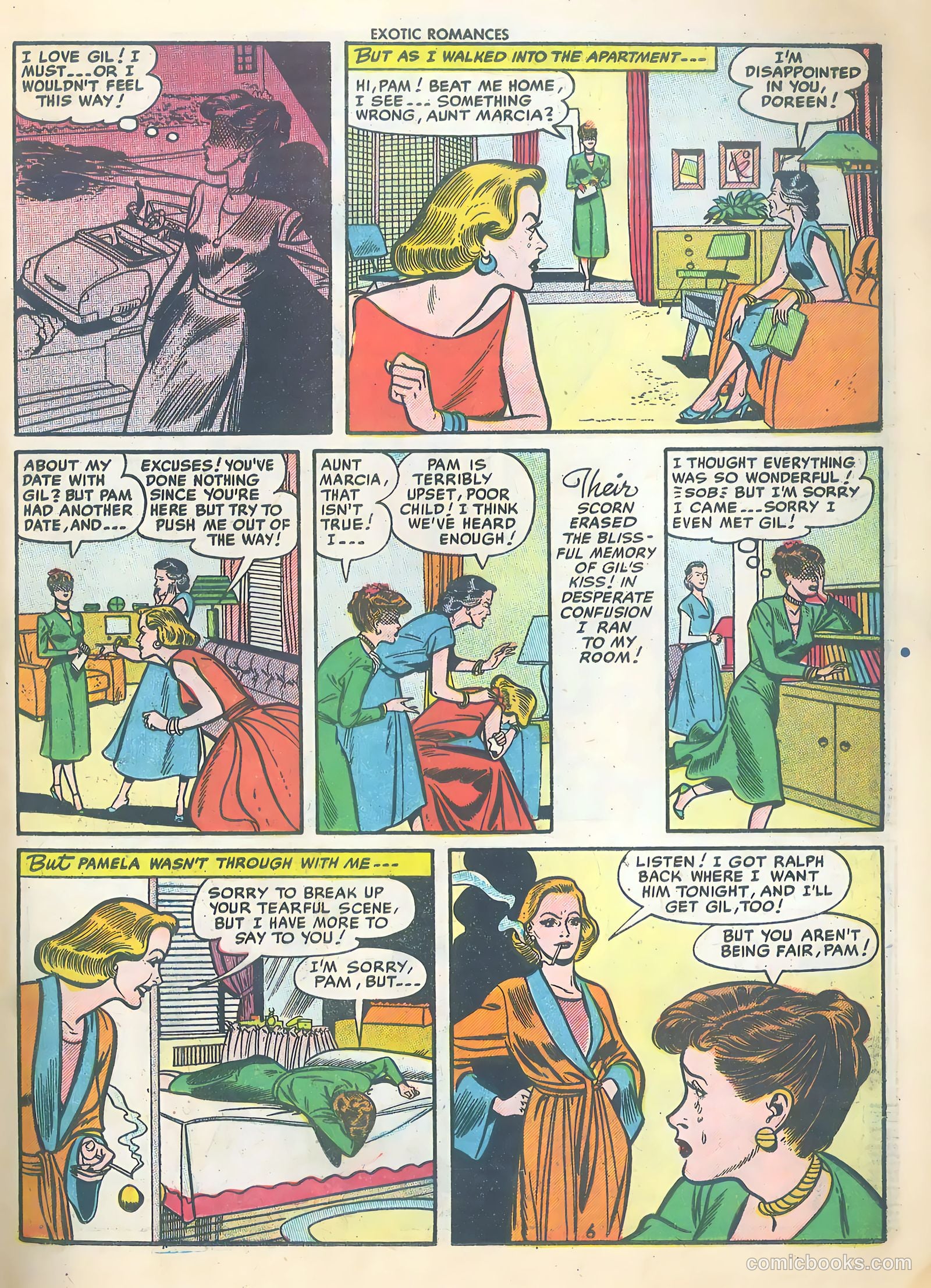 Exotic Romances #26 (1956) — page 23 of 36