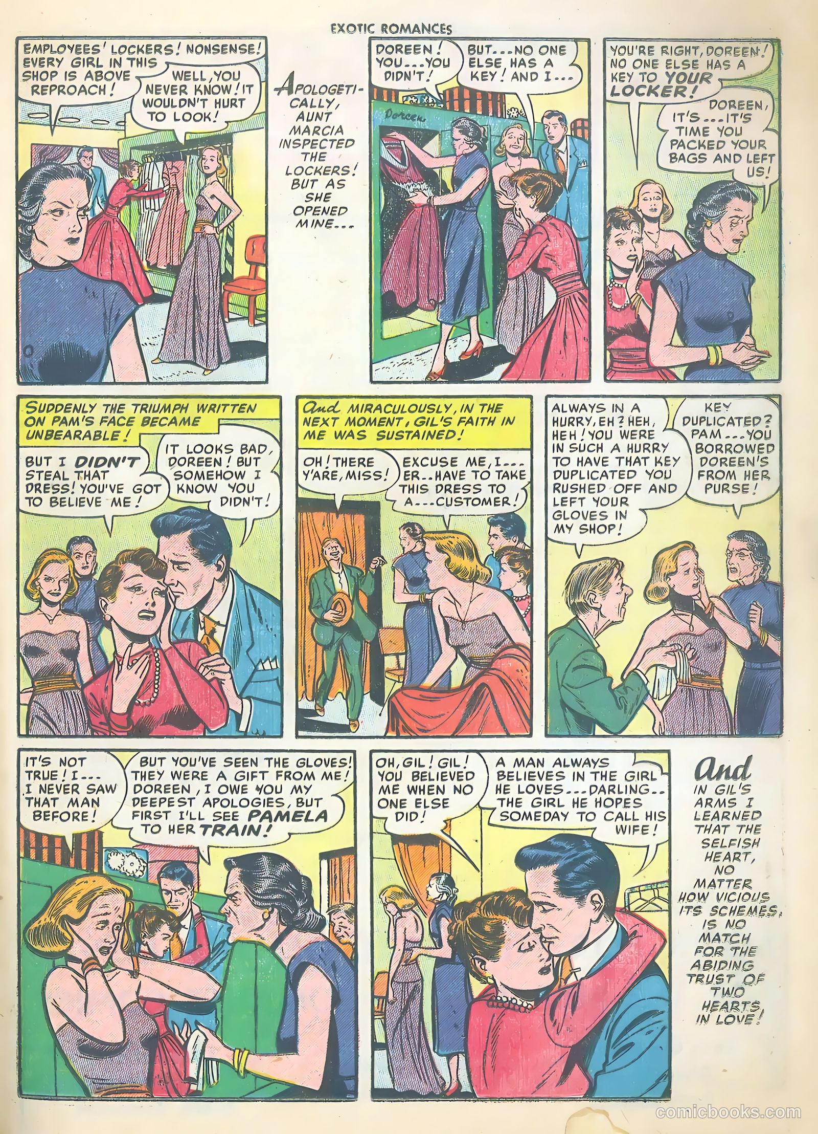 Exotic Romances #26 (1956) — page 25 of 36