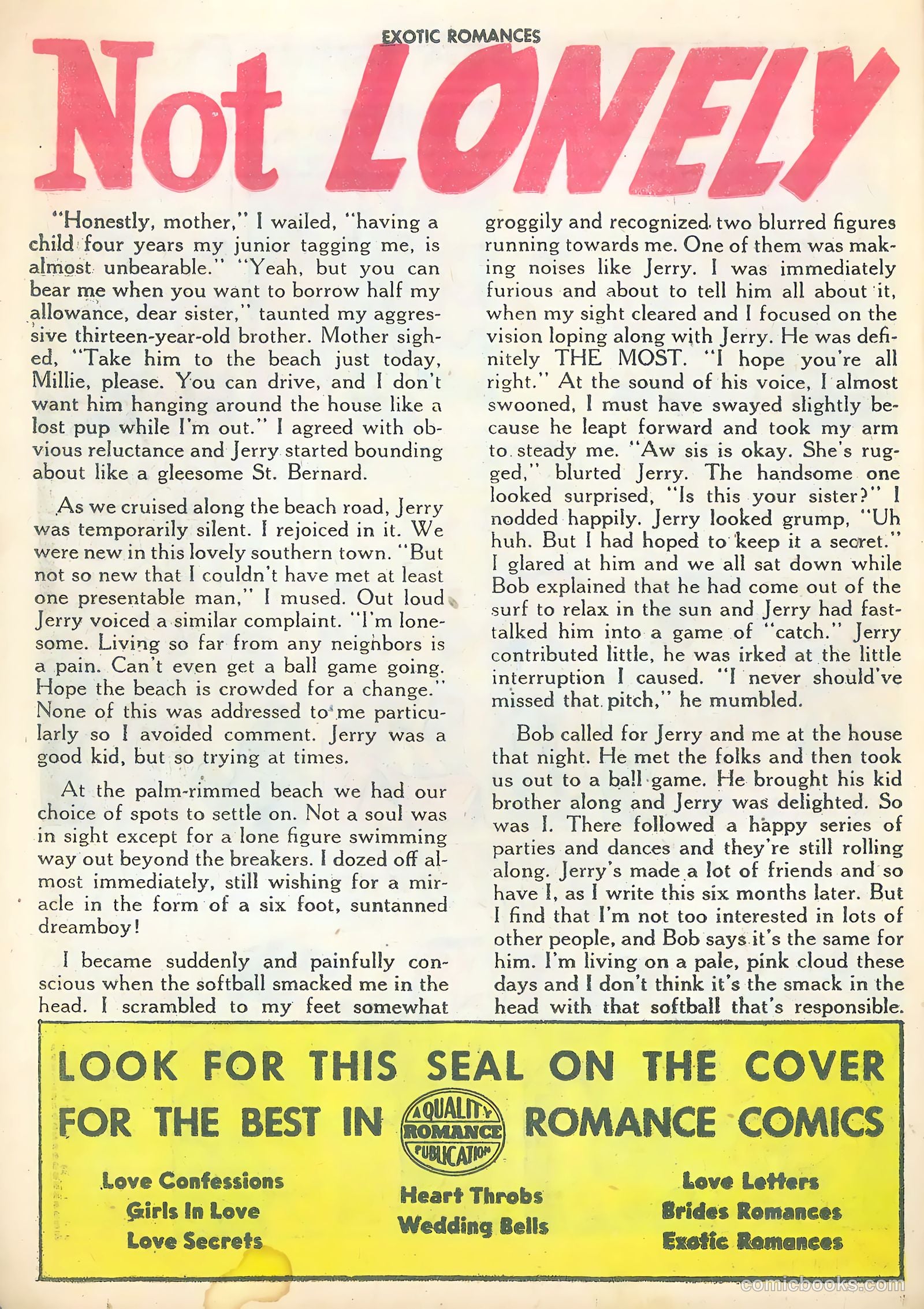 Exotic Romances #26 (1956) — page 26 of 36