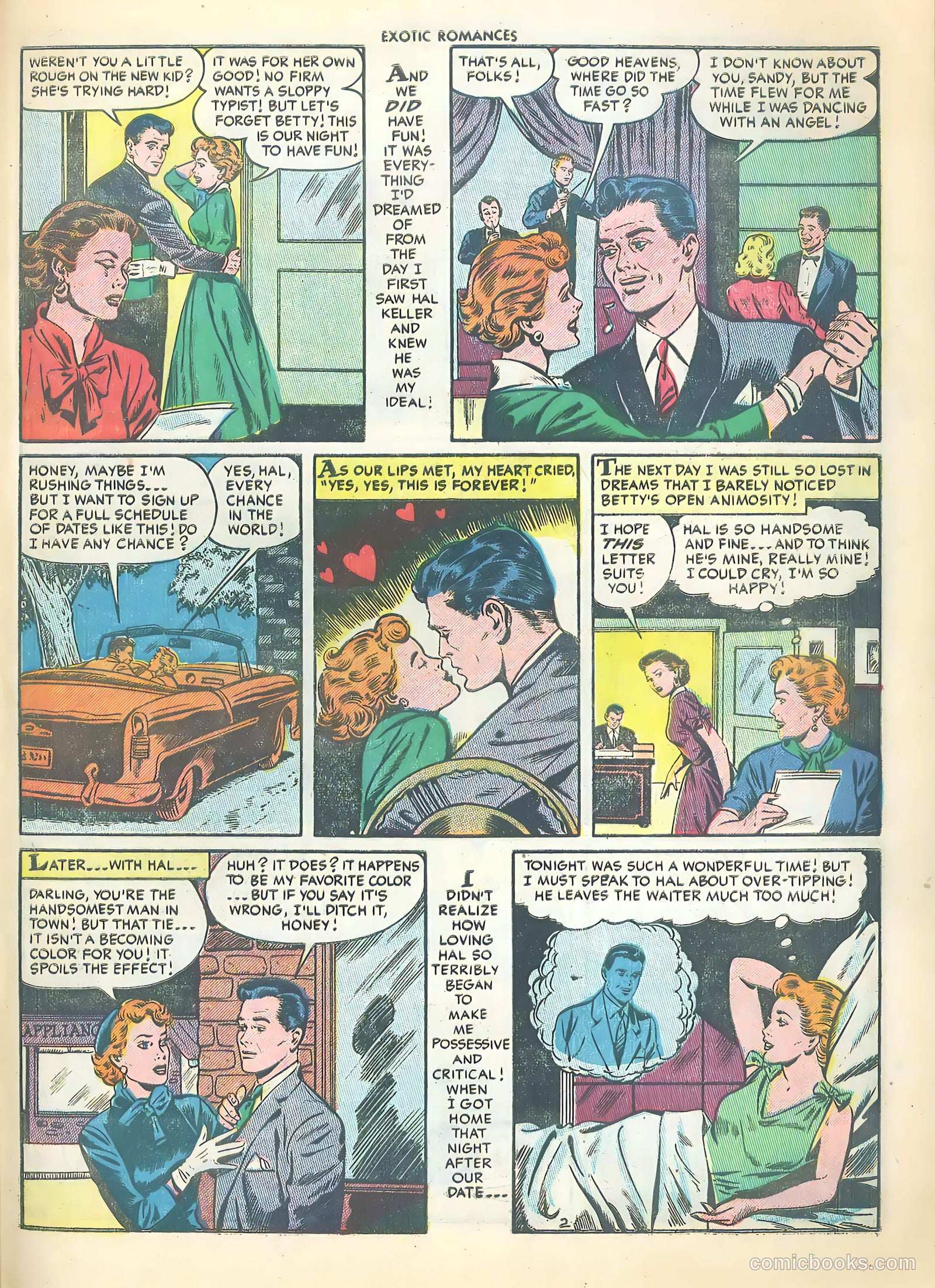 Exotic Romances #26 (1956) — page 29 of 36