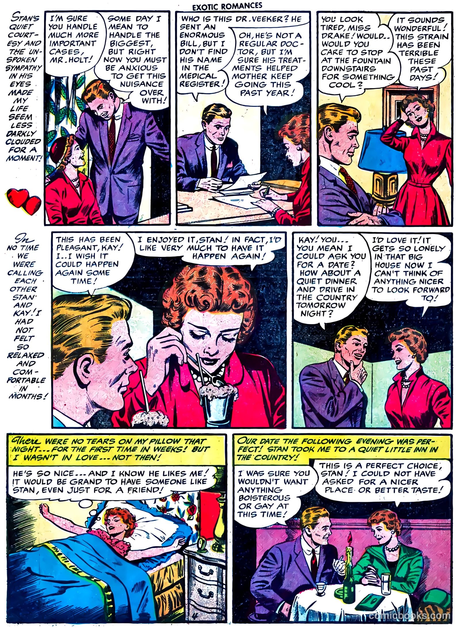 Exotic Romances #27 (1956) — page 5 of 33