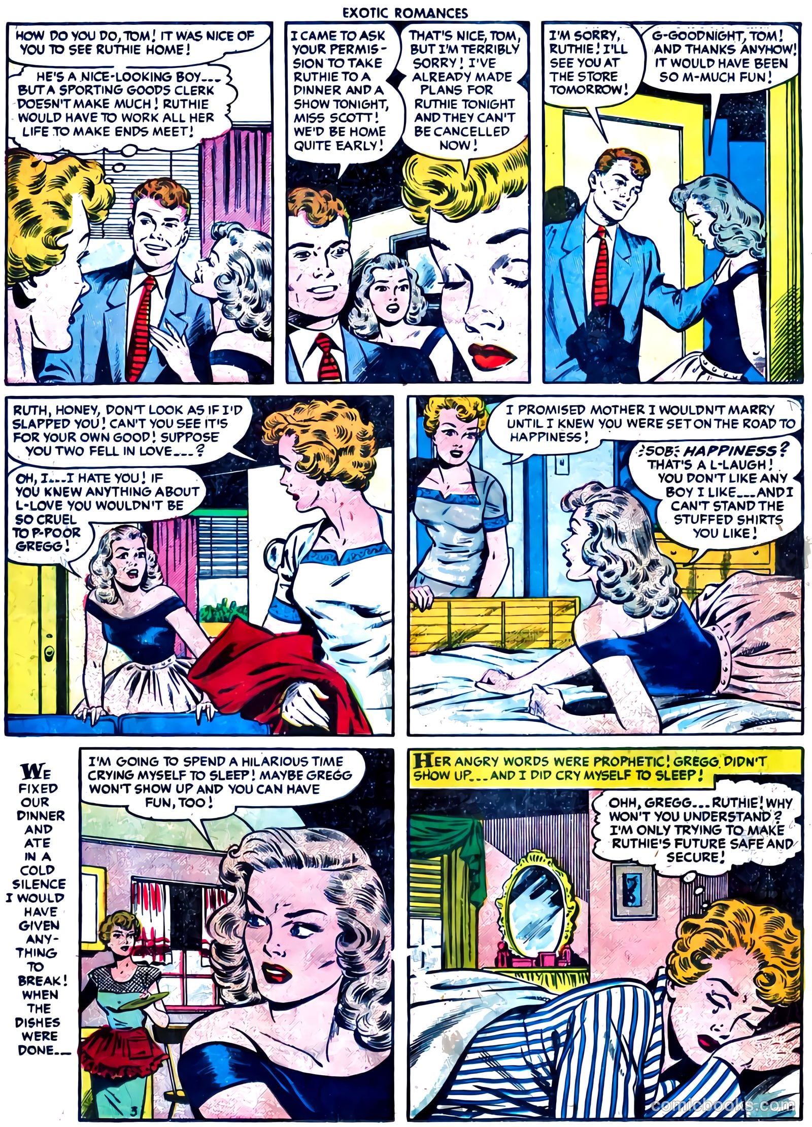 Exotic Romances #27 (1956) — page 13 of 33