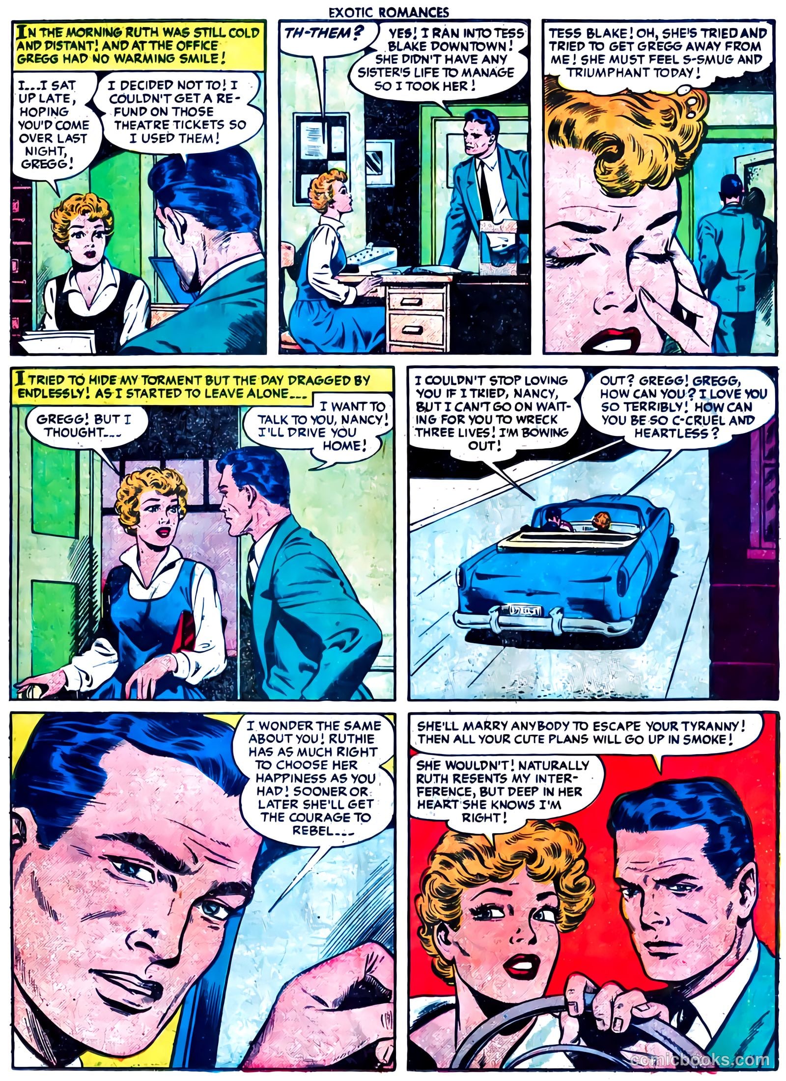 Exotic Romances #27 (1956) — page 14 of 33