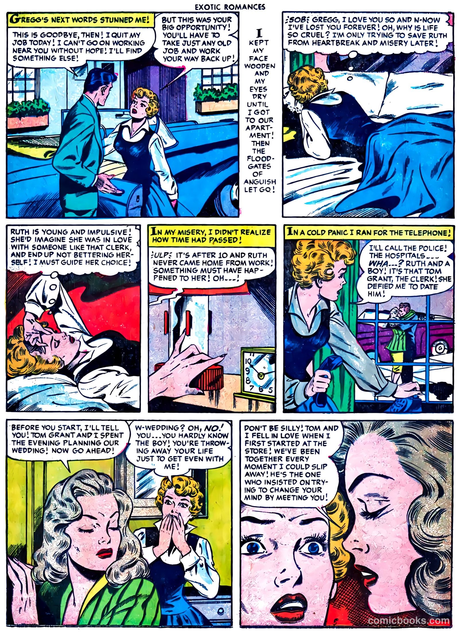 Exotic Romances #27 (1956) — page 15 of 33