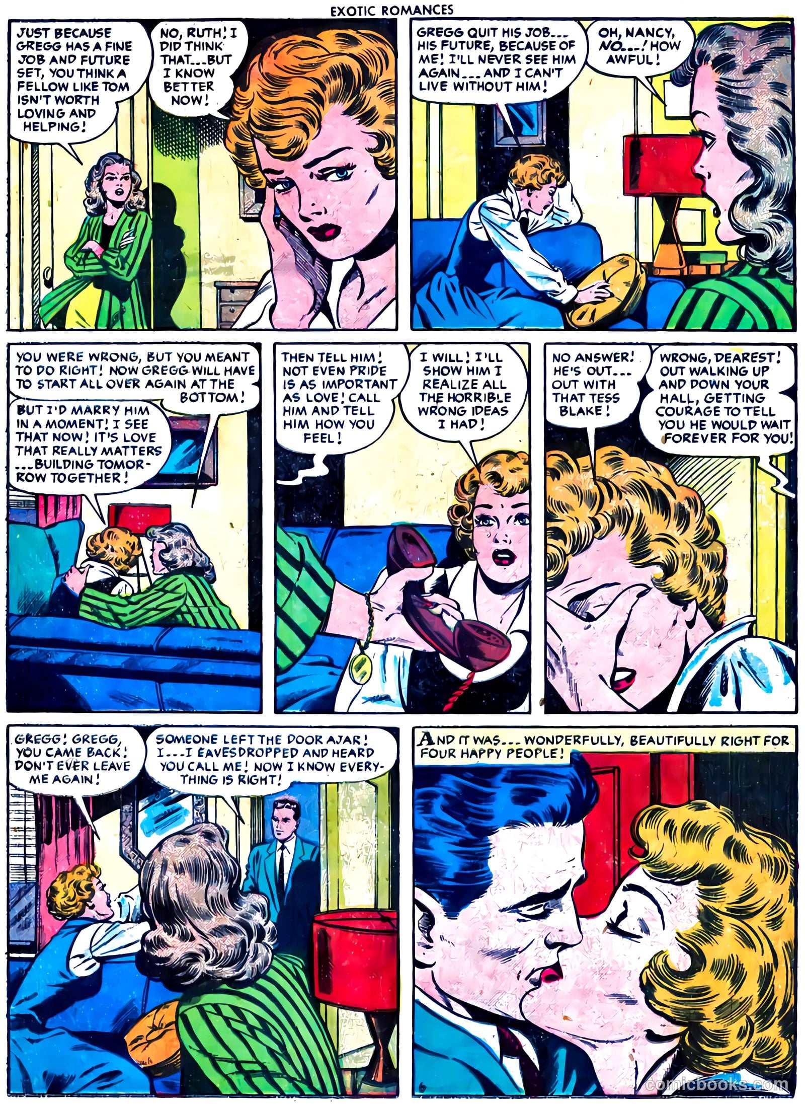 Exotic Romances #27 (1956) — page 16 of 33