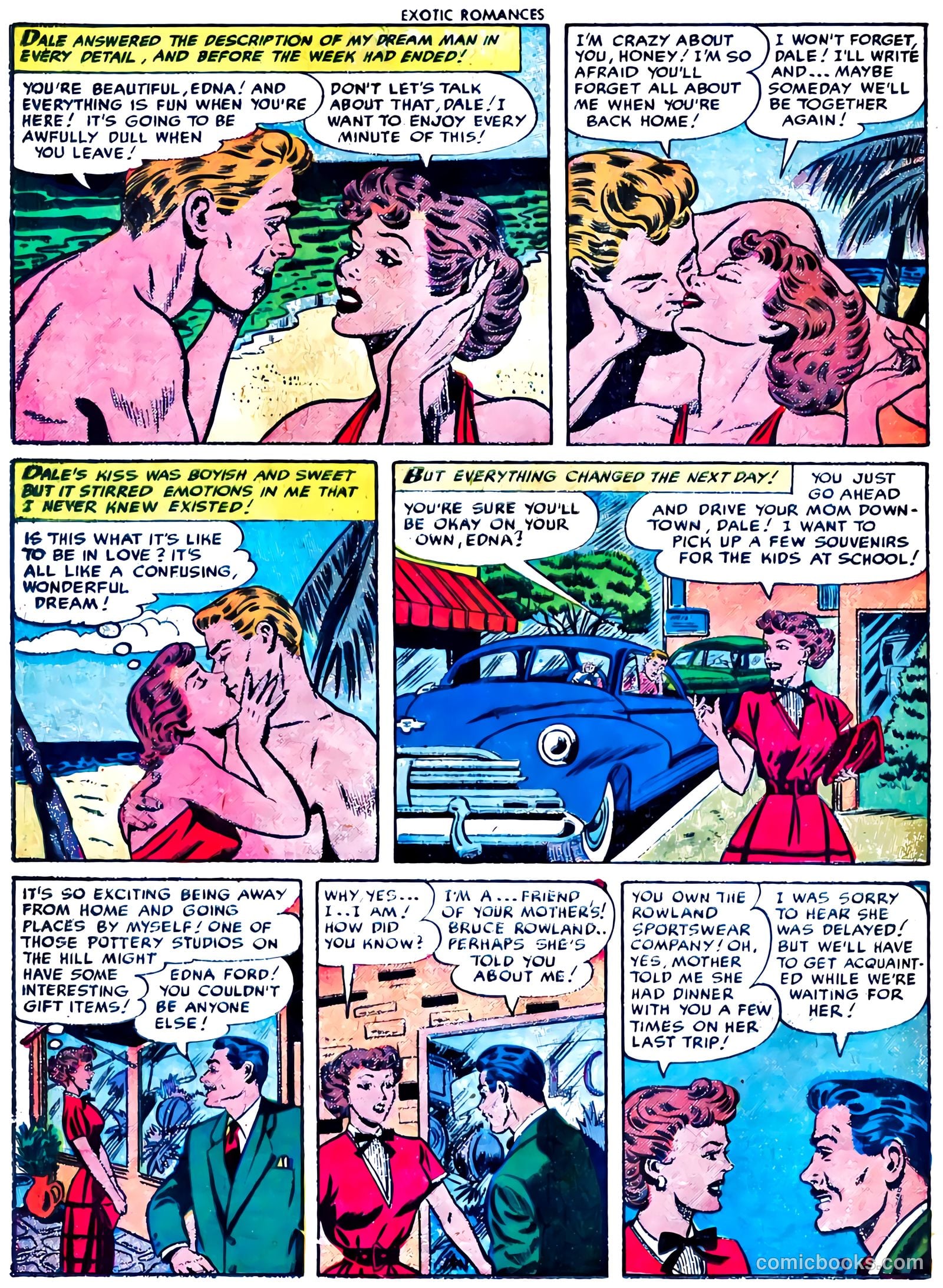 Exotic Romances #27 (1956) — page 19 of 33