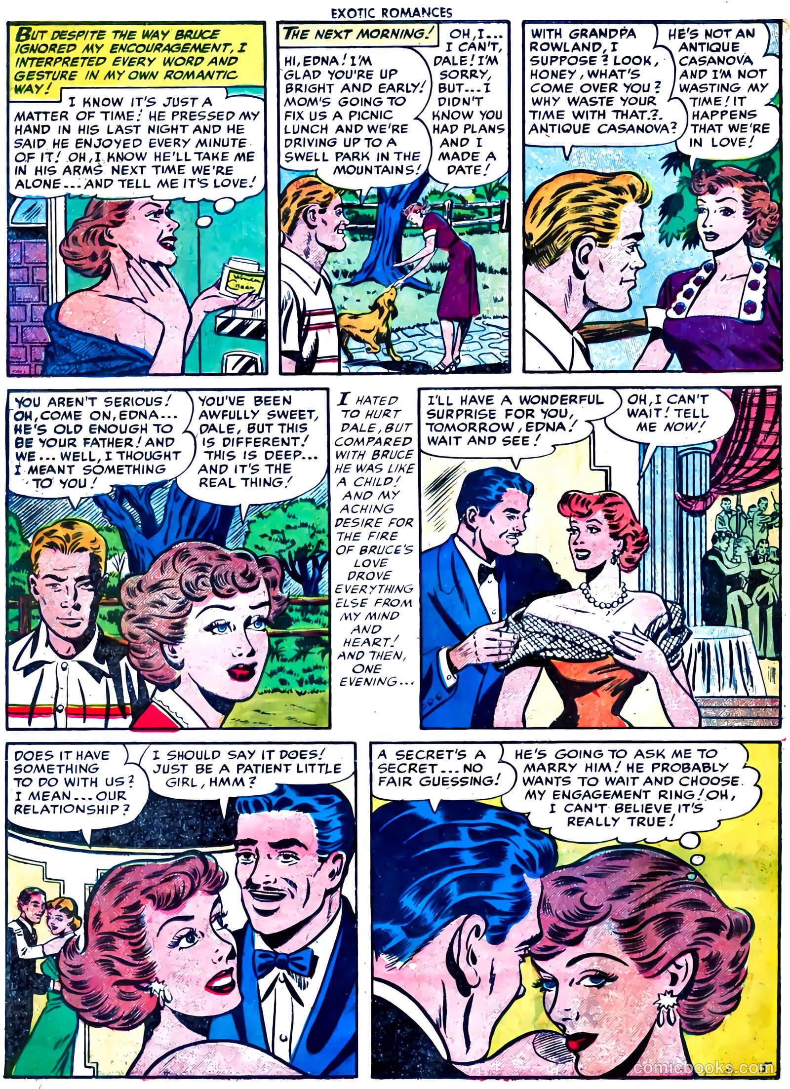 Exotic Romances #27 (1956) — page 21 of 33