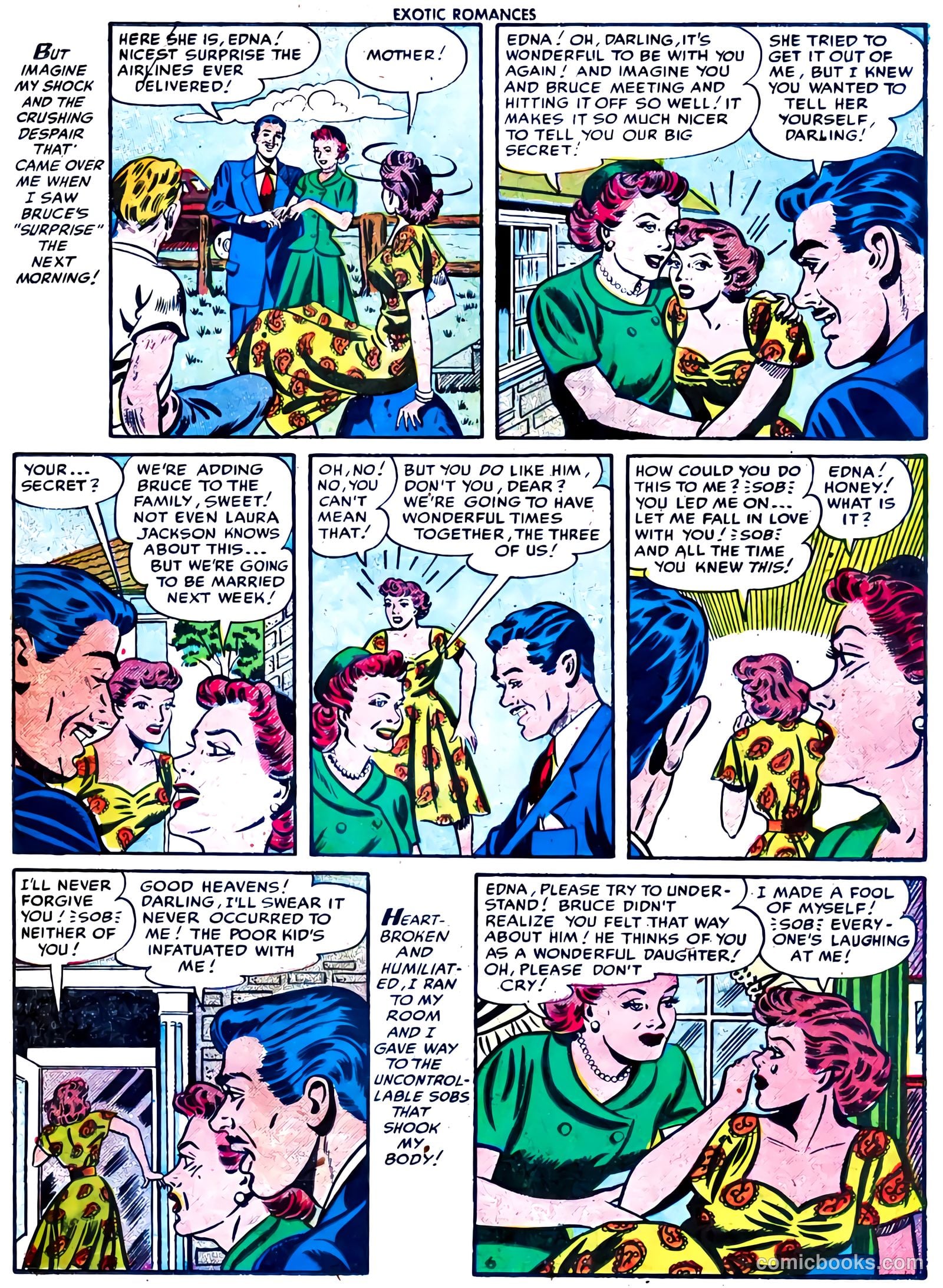 Exotic Romances #27 (1956) — page 22 of 33