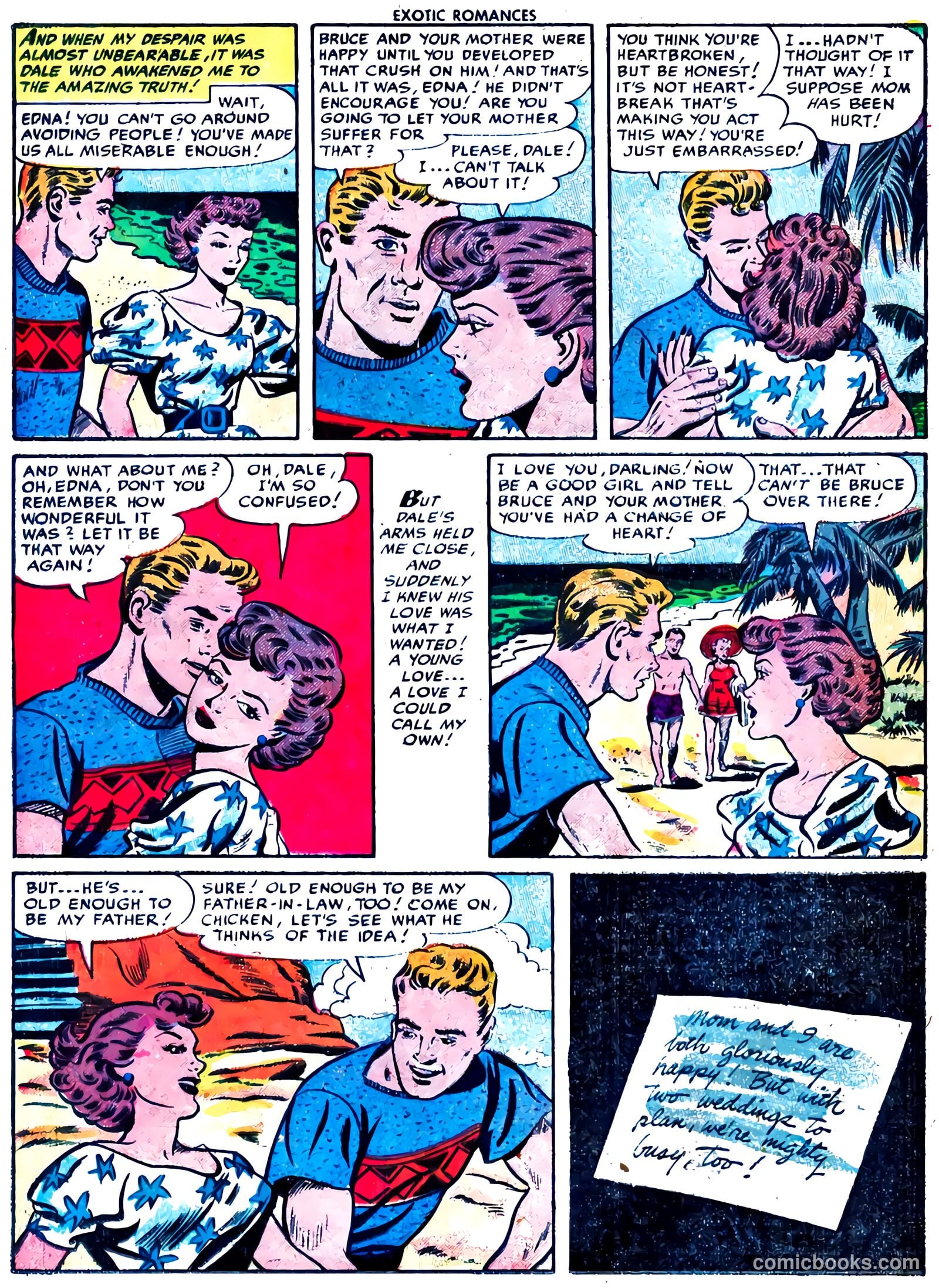 Exotic Romances #27 (1956) — page 23 of 33