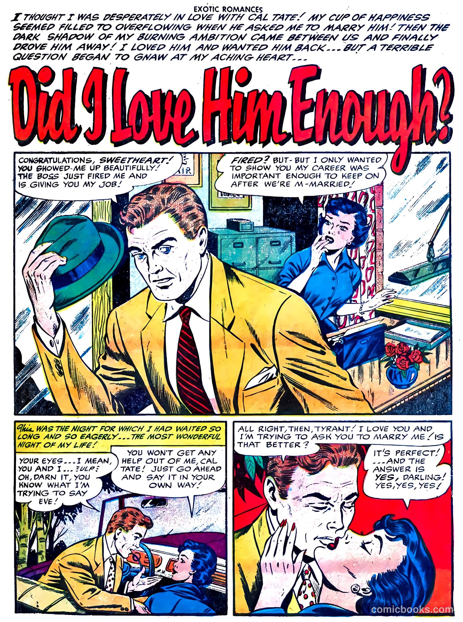 Exotic Romances #27 (1956) — page 26 of 33