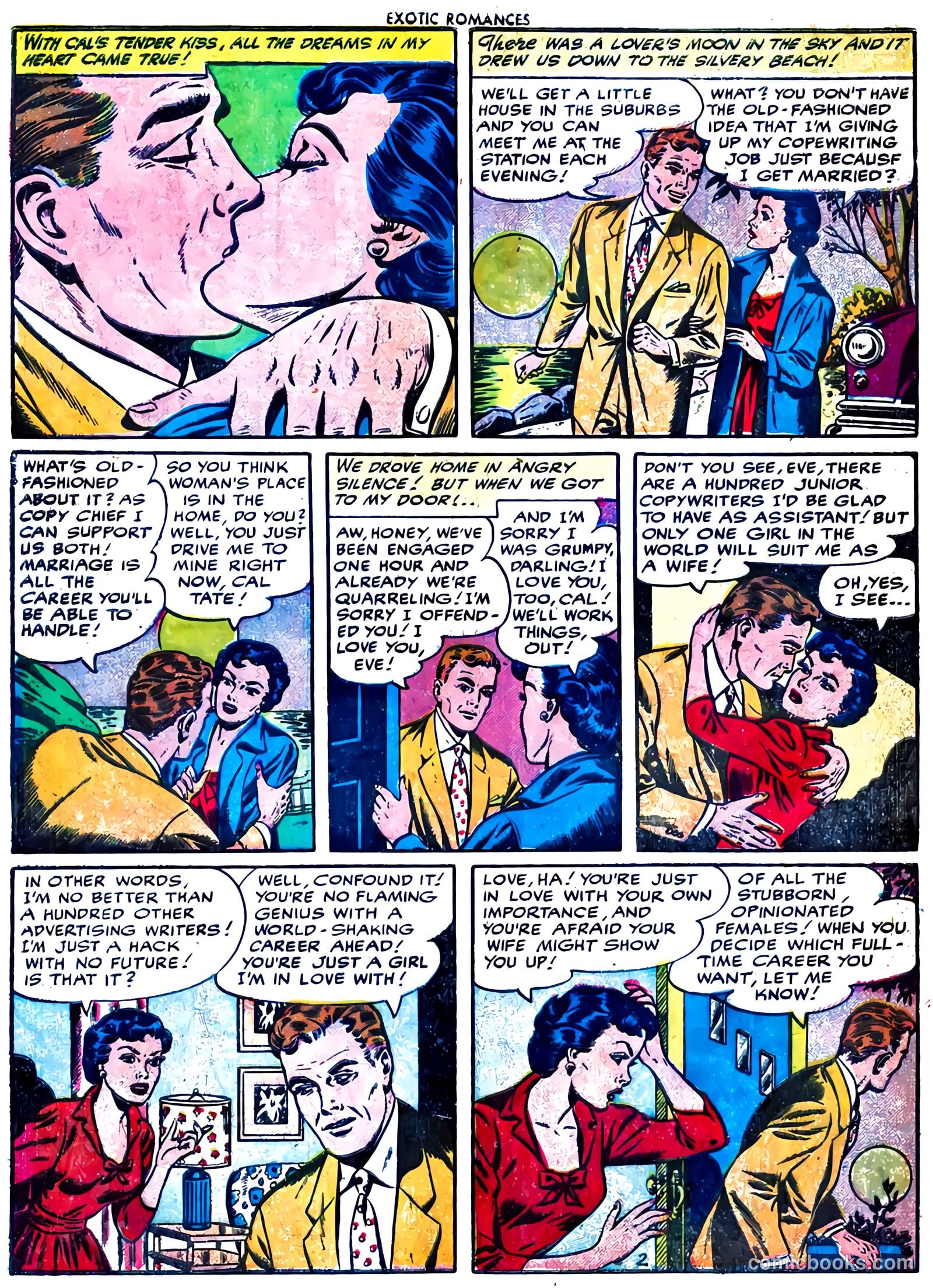 Exotic Romances #27 (1956) — page 27 of 33