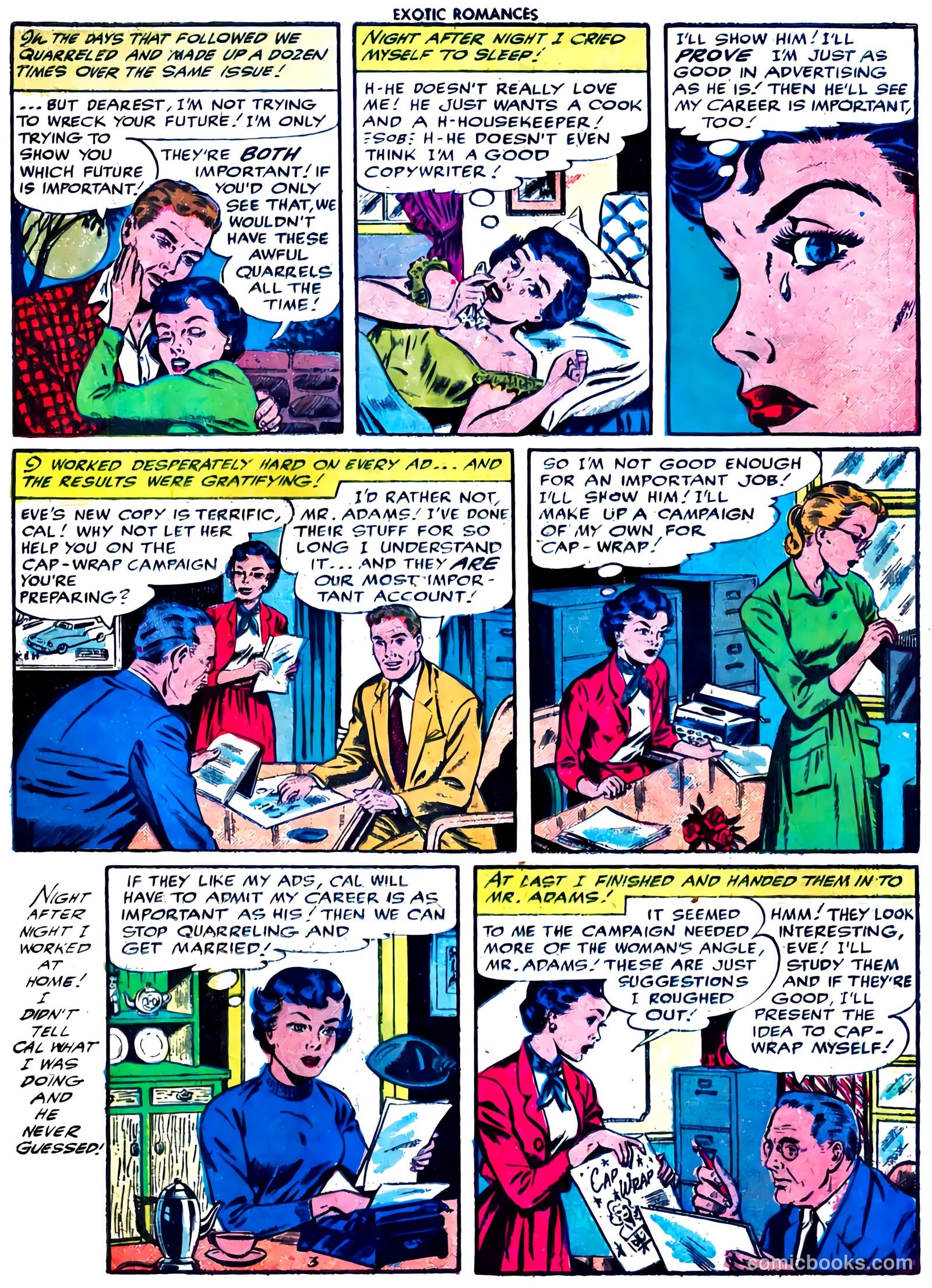 Exotic Romances #27 (1956) — page 28 of 33