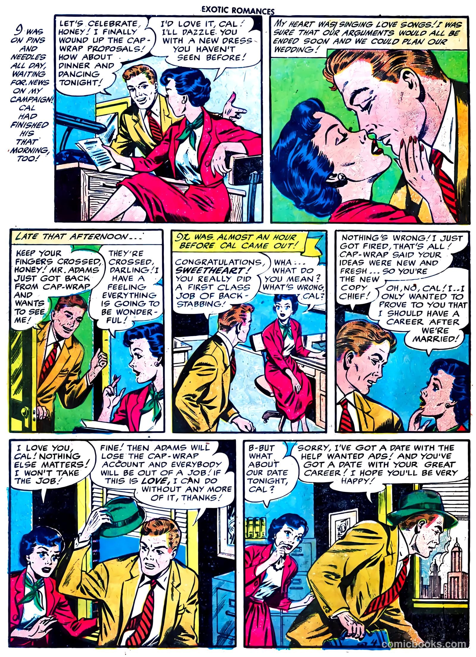 Exotic Romances #27 (1956) — page 29 of 33