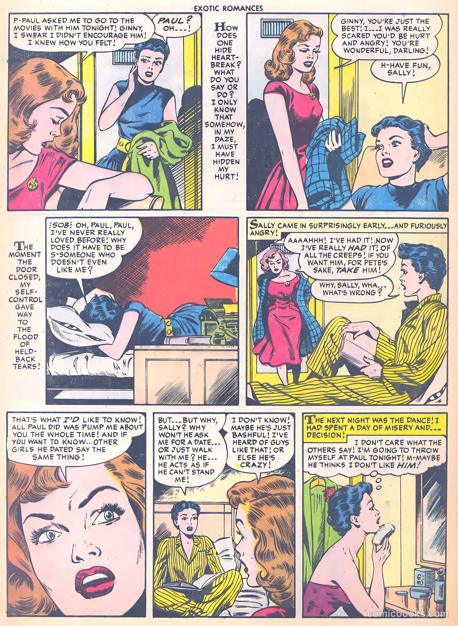 Exotic Romances #28 (1956) — page 8 of 36