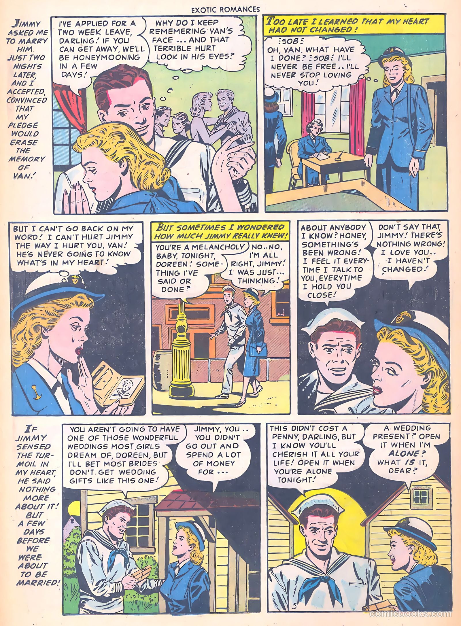 Exotic Romances #28 (1956) — page 16 of 36