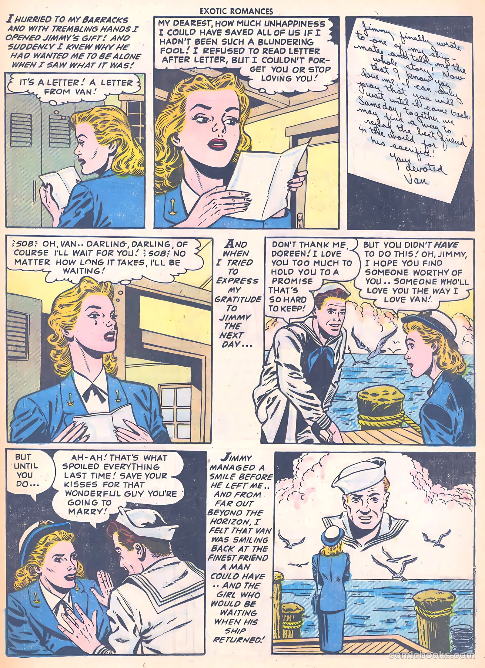Exotic Romances #28 (1956) — page 17 of 36