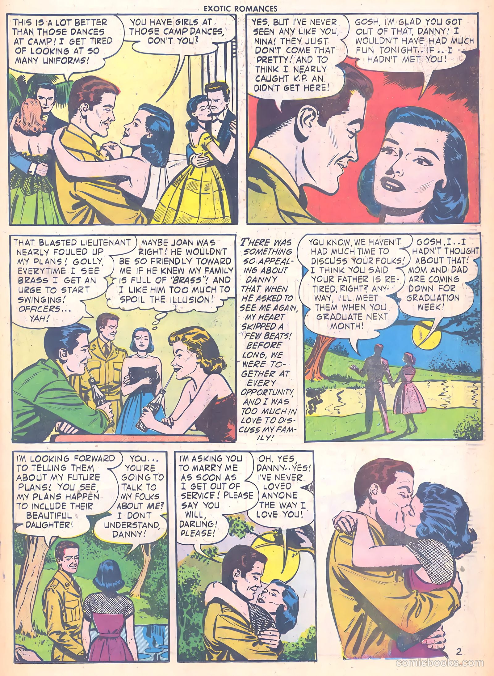 Exotic Romances #28 (1956) — page 19 of 36