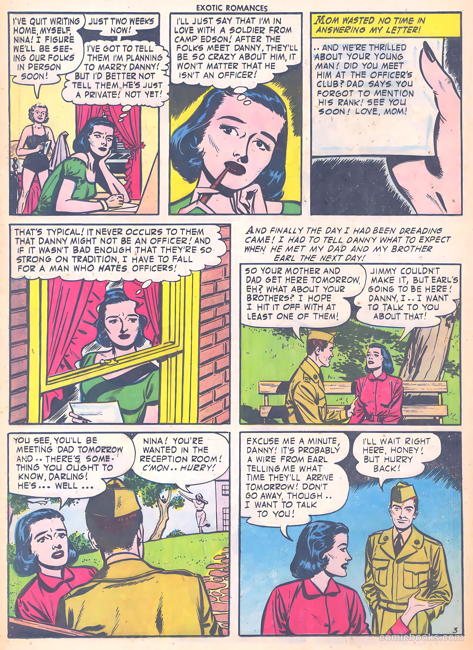Exotic Romances #28 (1956) — page 20 of 36