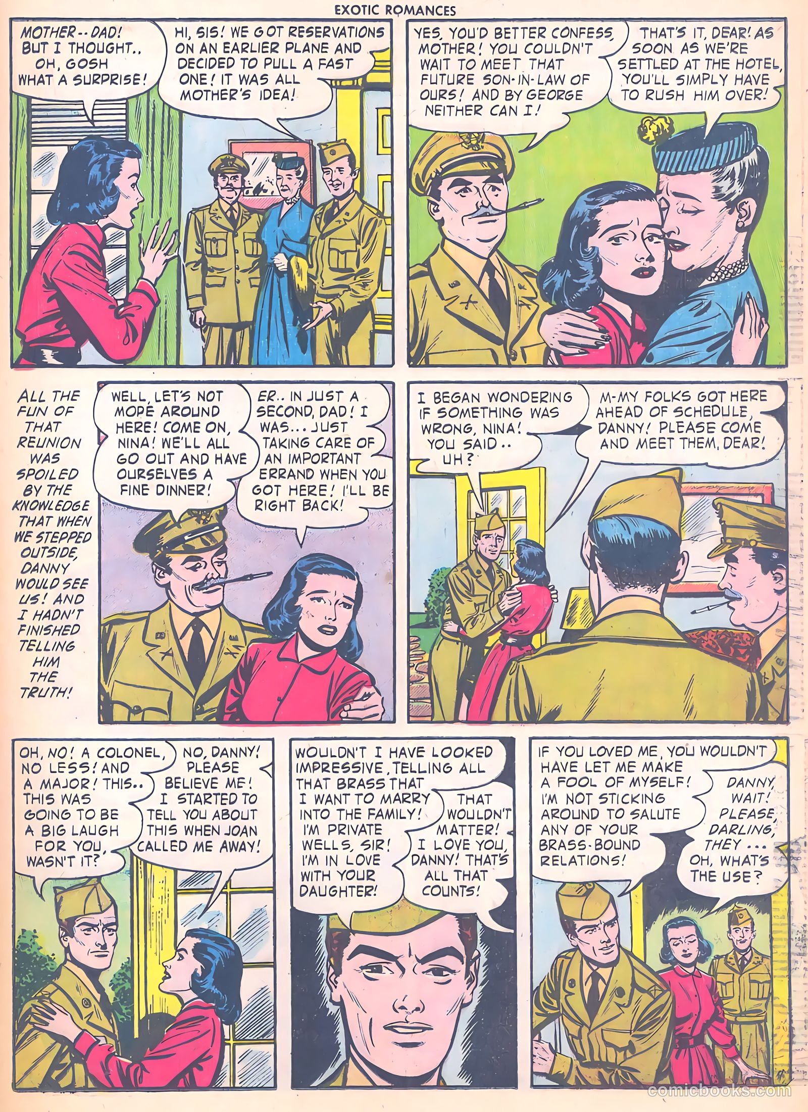 Exotic Romances #28 (1956) — page 21 of 36