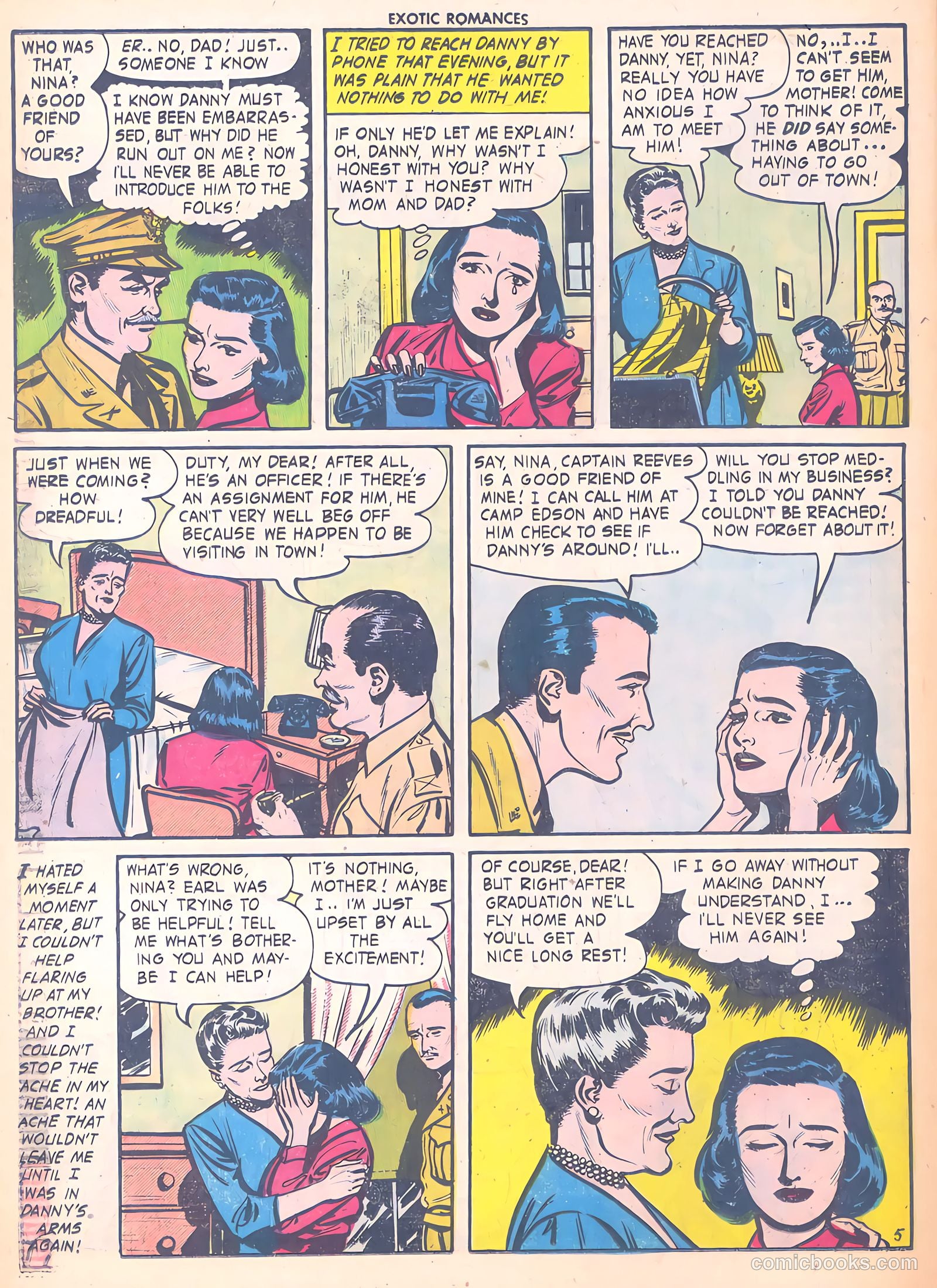 Exotic Romances #28 (1956) — page 22 of 36