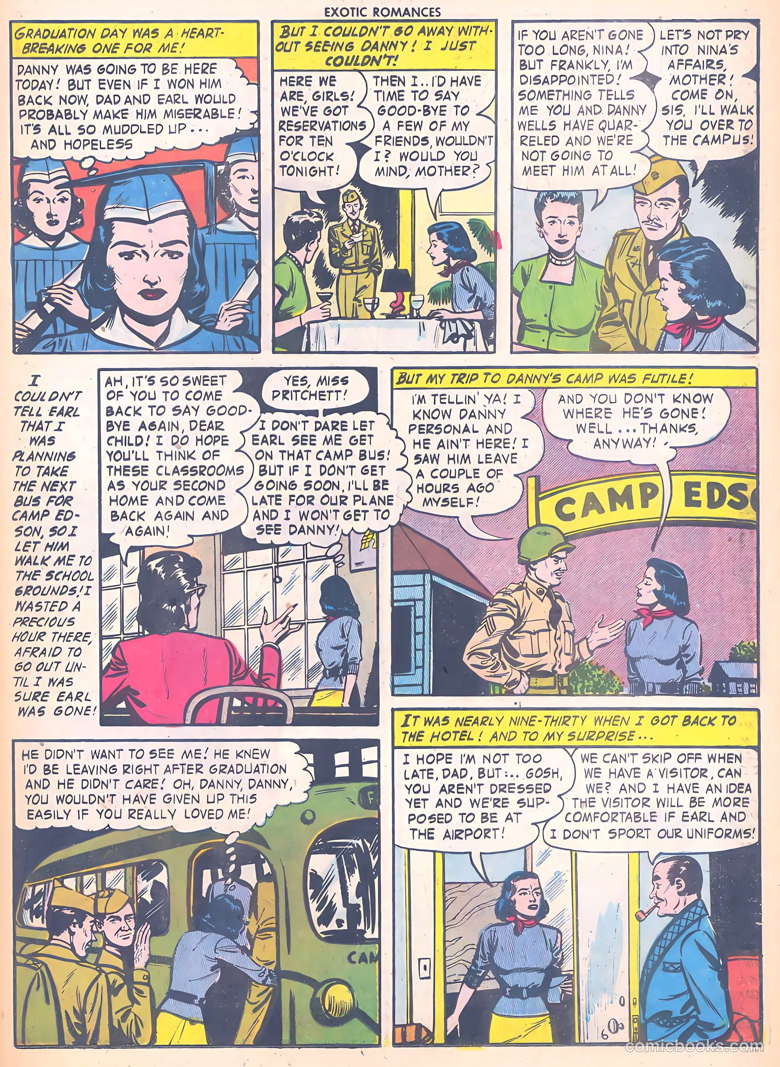 Exotic Romances #28 (1956) — page 23 of 36
