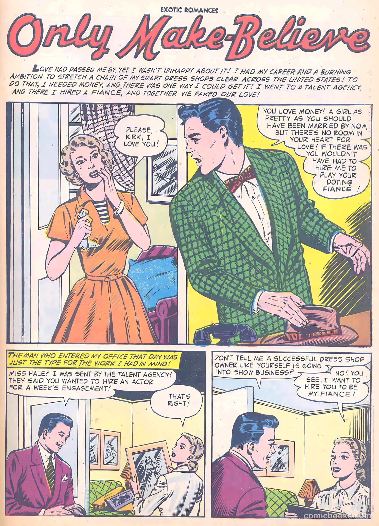 Exotic Romances #28 (1956) — page 27 of 36