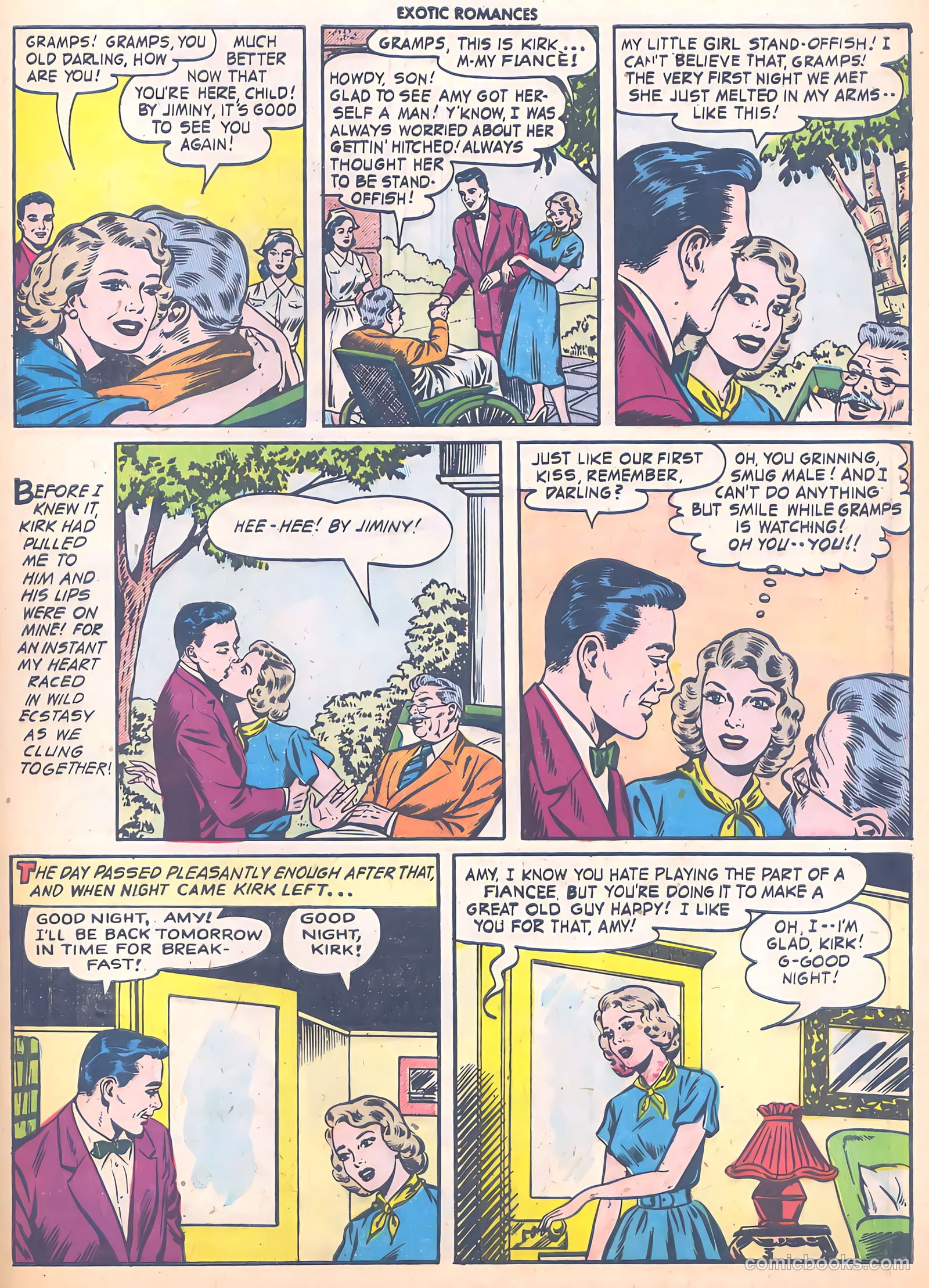 Exotic Romances #28 (1956) — page 29 of 36