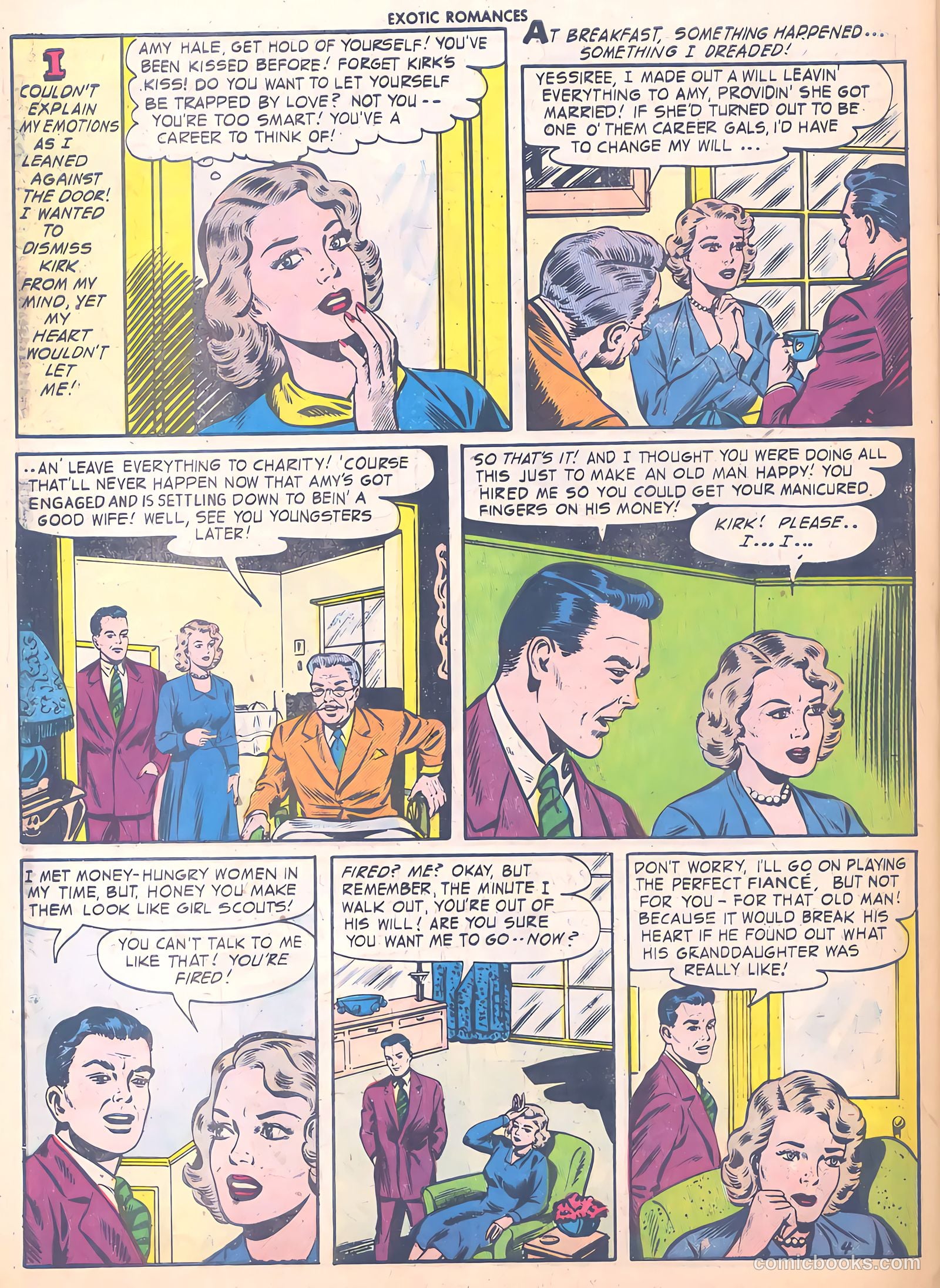 Exotic Romances #28 (1956) — page 30 of 36