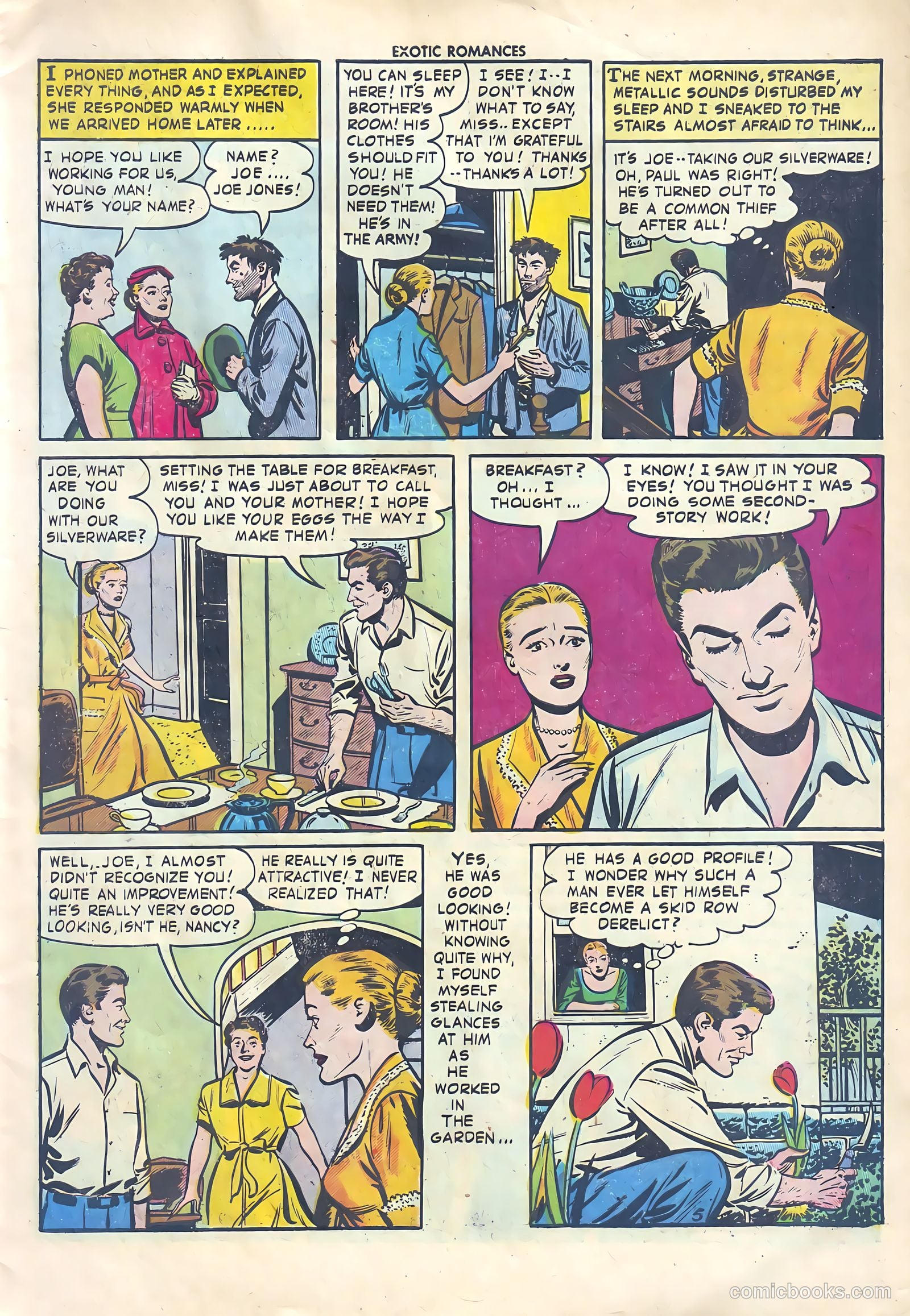 Exotic Romances #29 (1956) — page 7 of 36