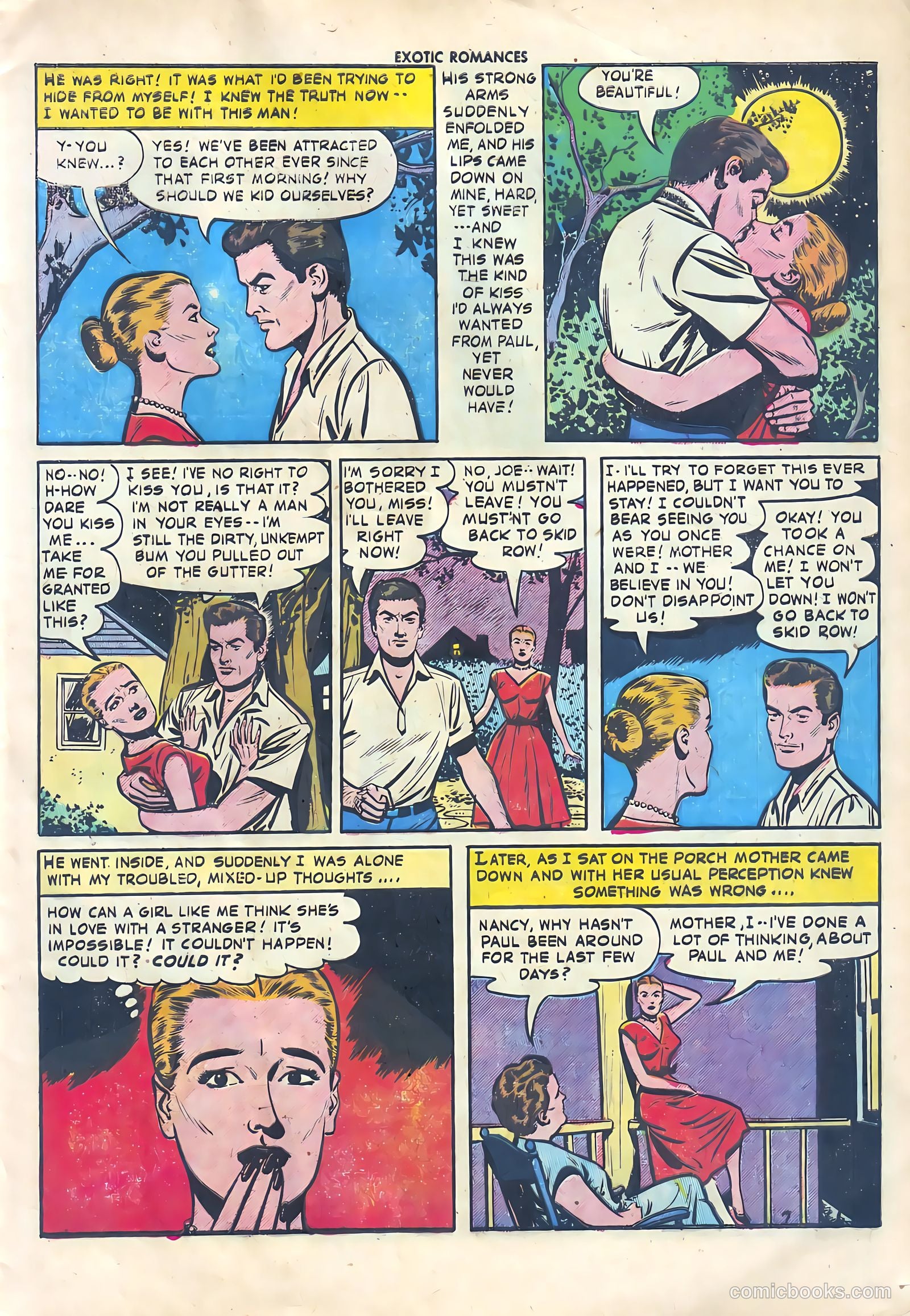 Exotic Romances #29 (1956) — page 9 of 36