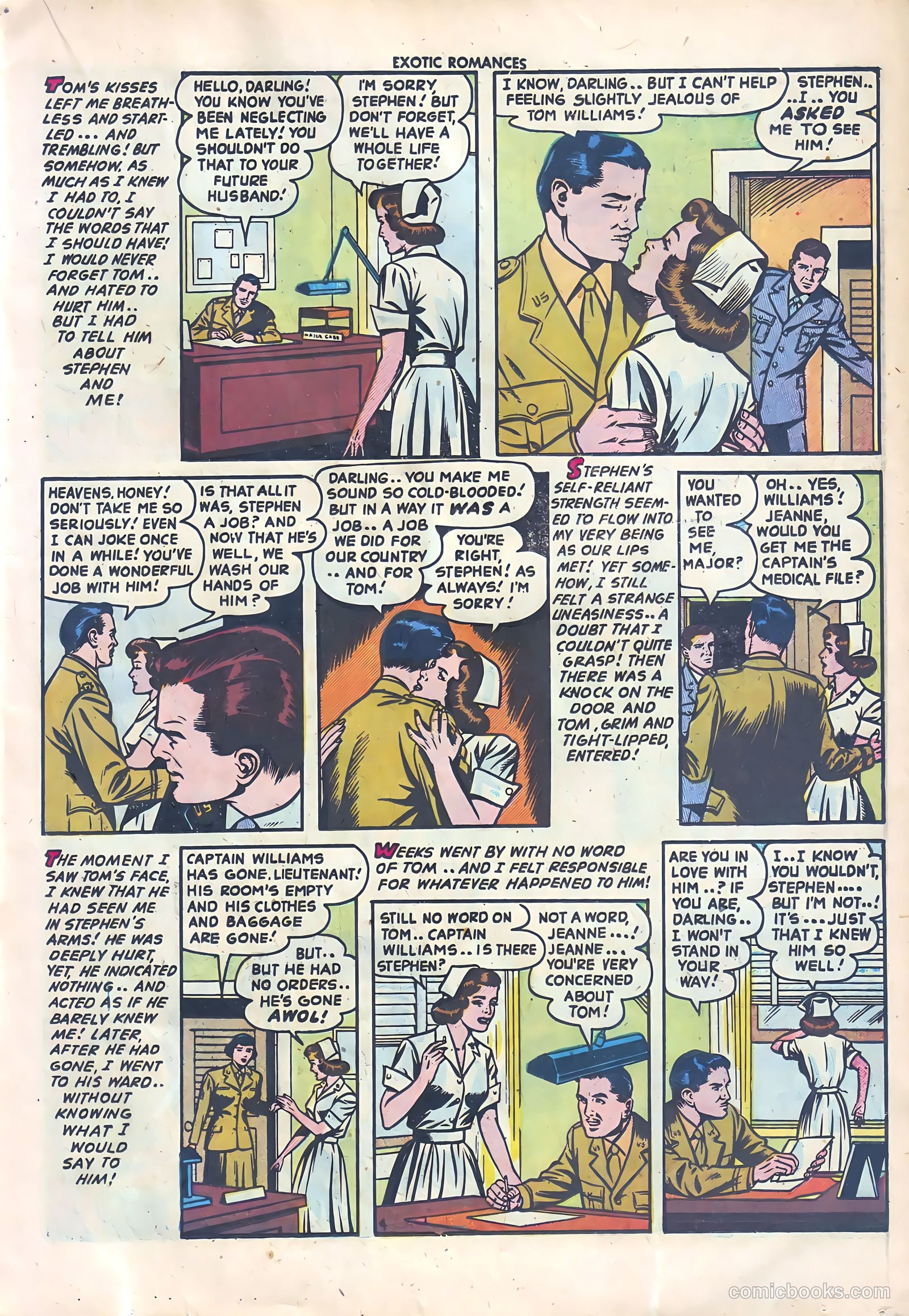 Exotic Romances #29 (1956) — page 15 of 36