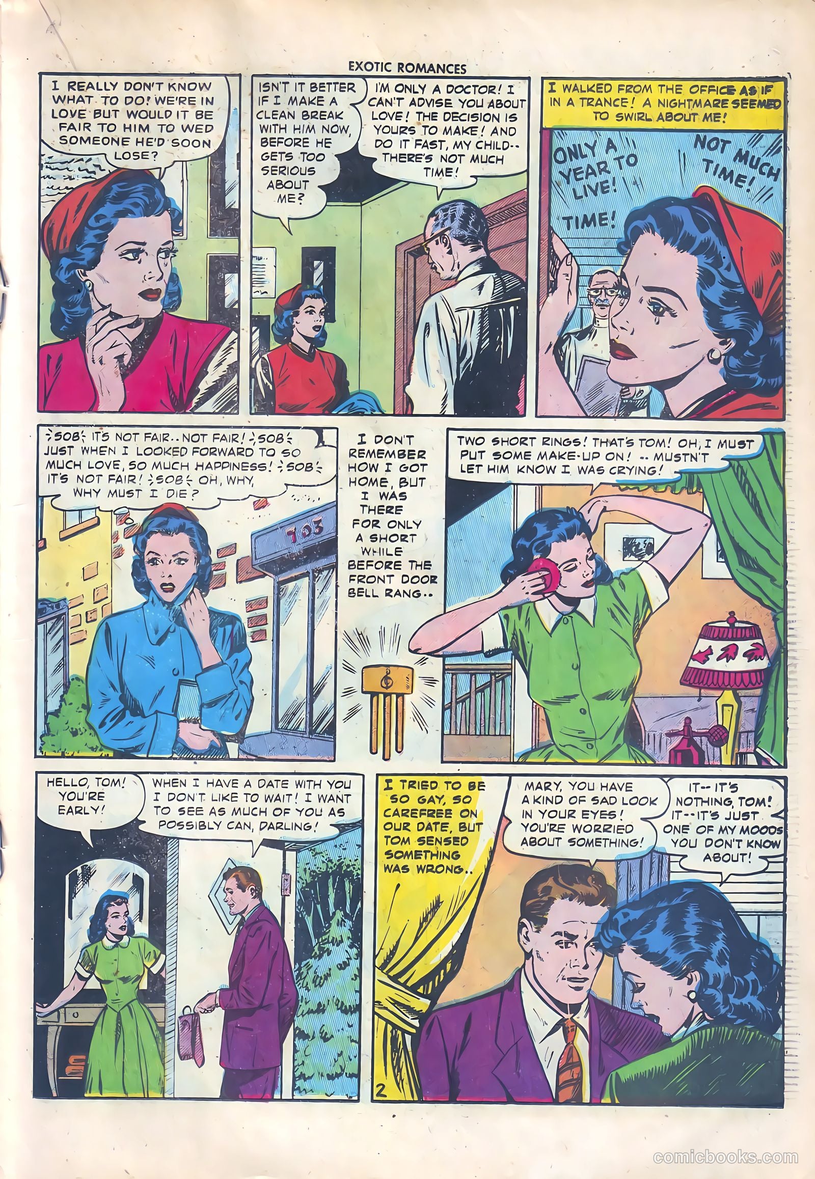 Exotic Romances #29 (1956) — page 19 of 36