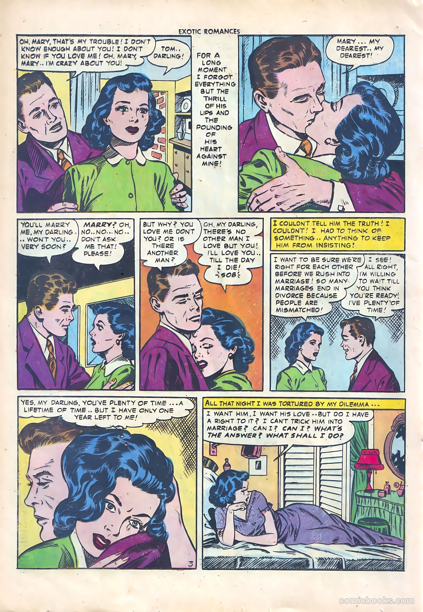 Exotic Romances #29 (1956) — page 20 of 36