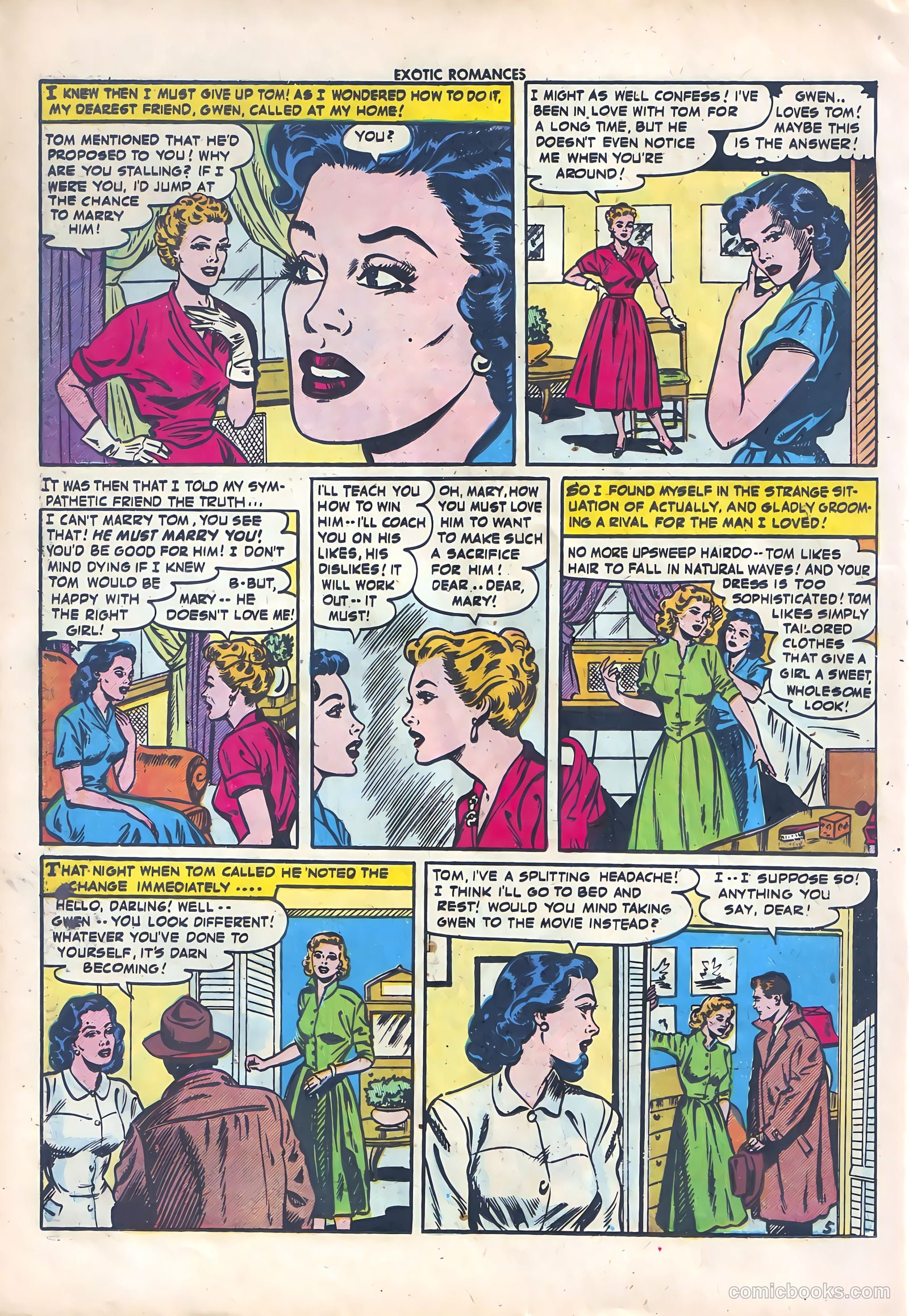 Exotic Romances #29 (1956) — page 22 of 36