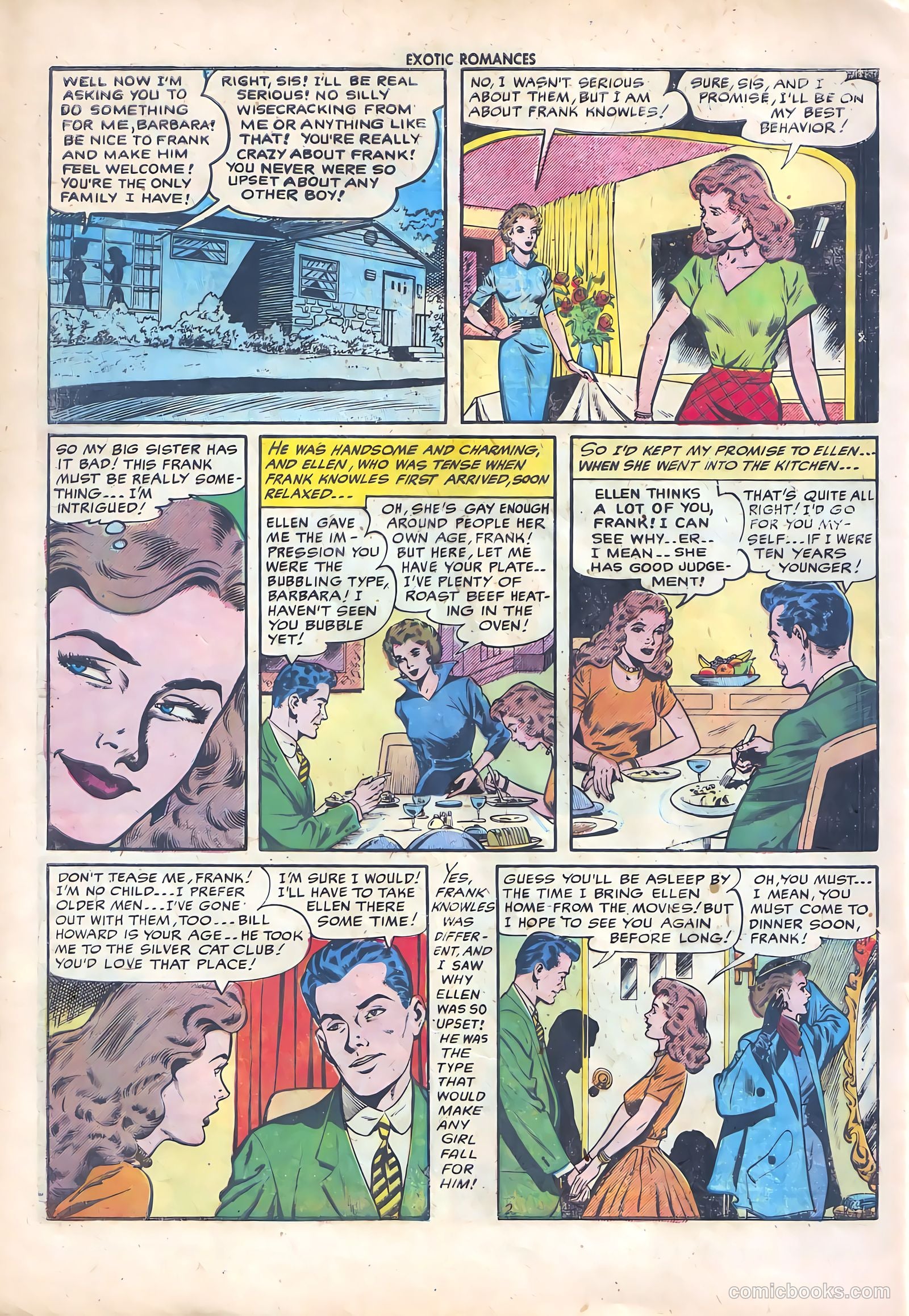 Exotic Romances #29 (1956) — page 28 of 36