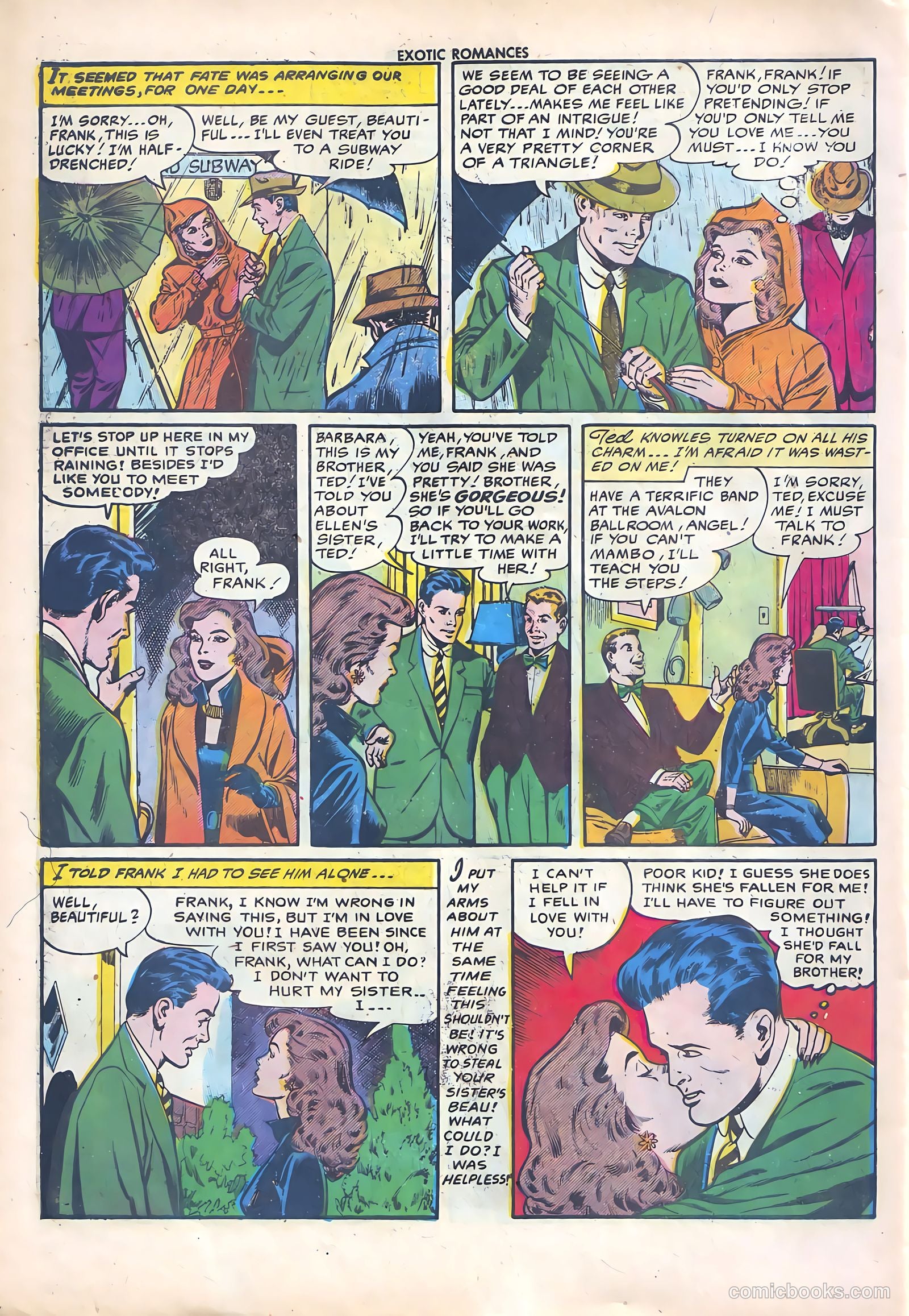 Exotic Romances #29 (1956) — page 30 of 36