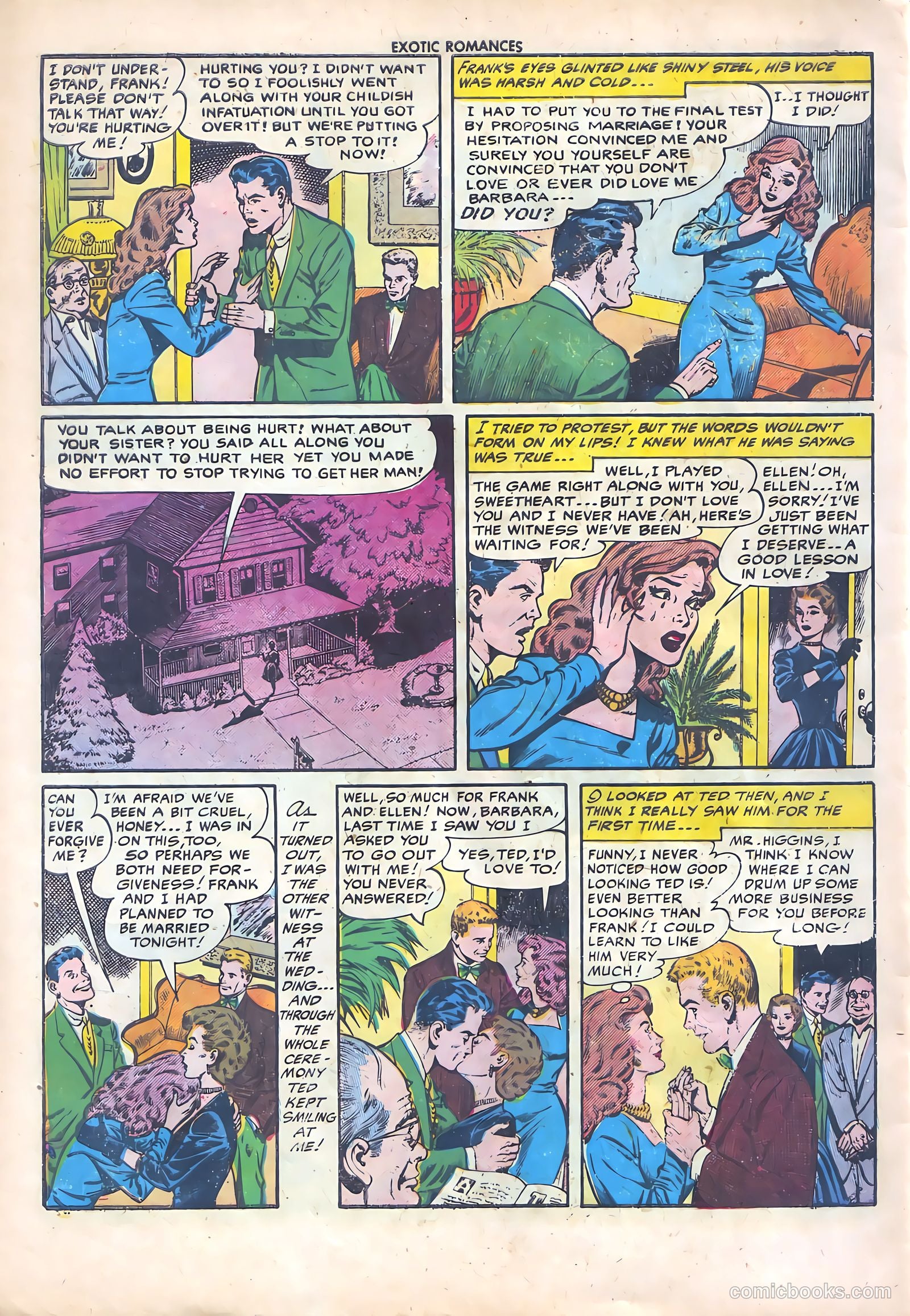 Exotic Romances #29 (1956) — page 32 of 36